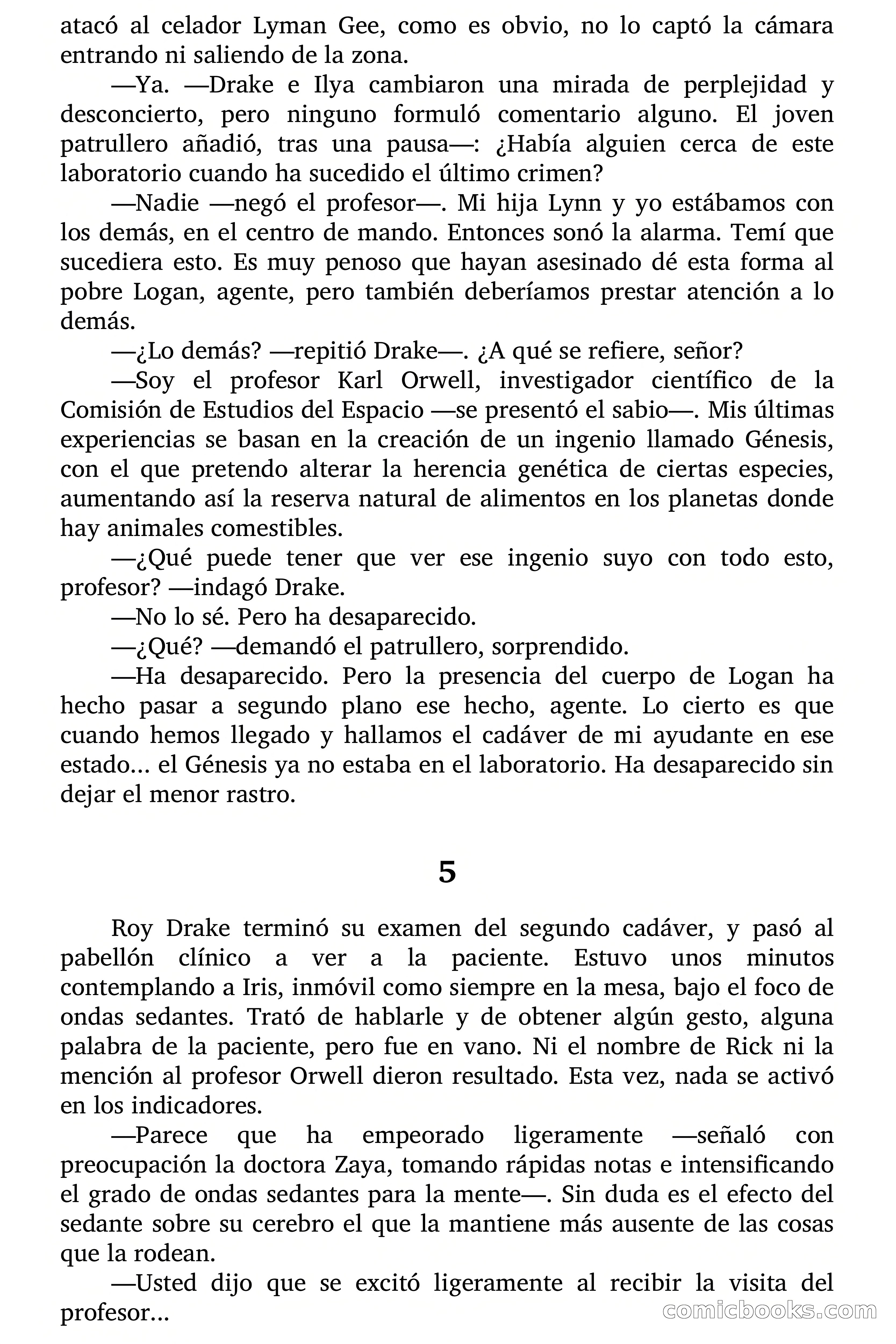 Asesino en las Estrellas (Murder Among the Stars) — page 31 of 64