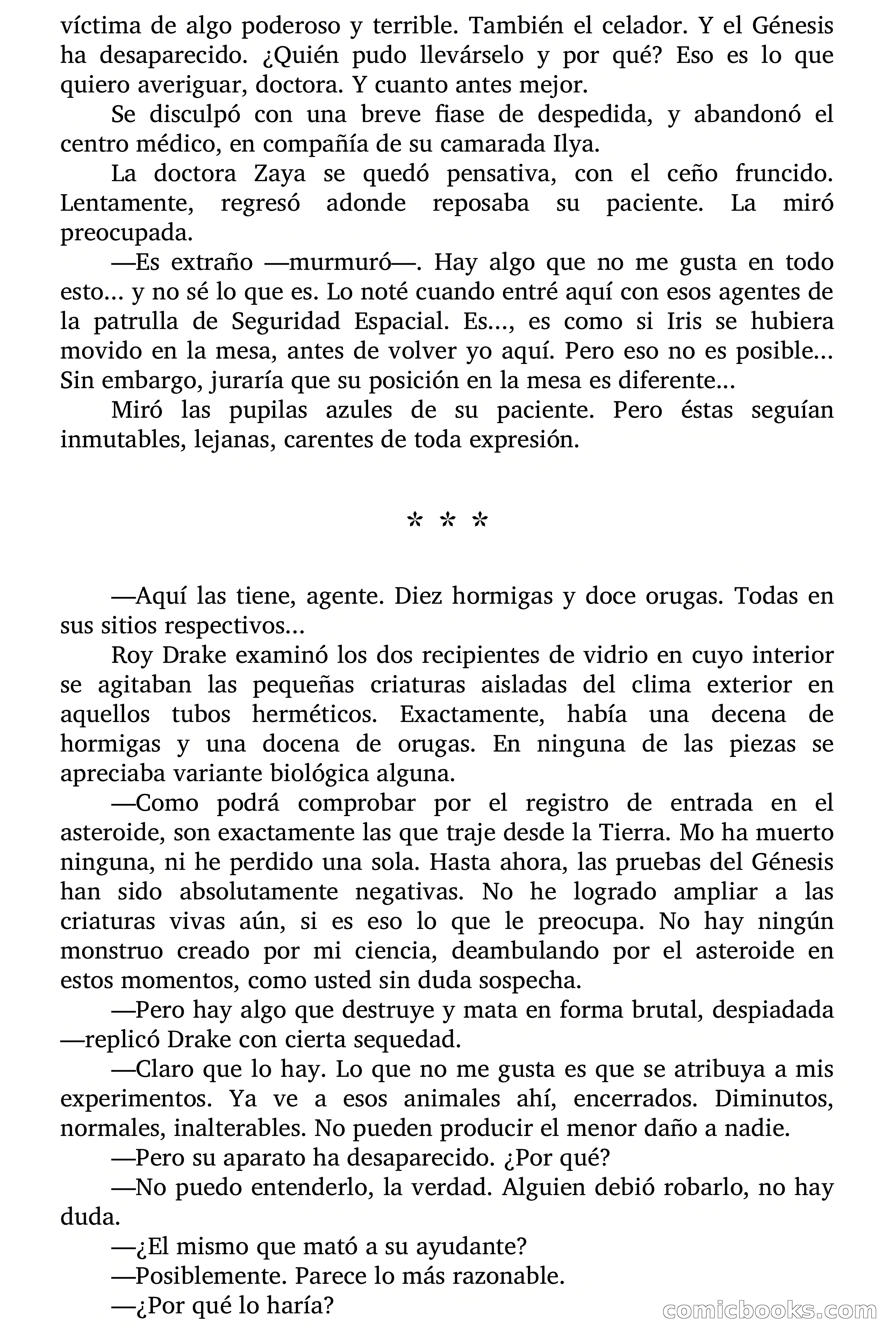 Asesino en las Estrellas (Murder Among the Stars) — page 33 of 64