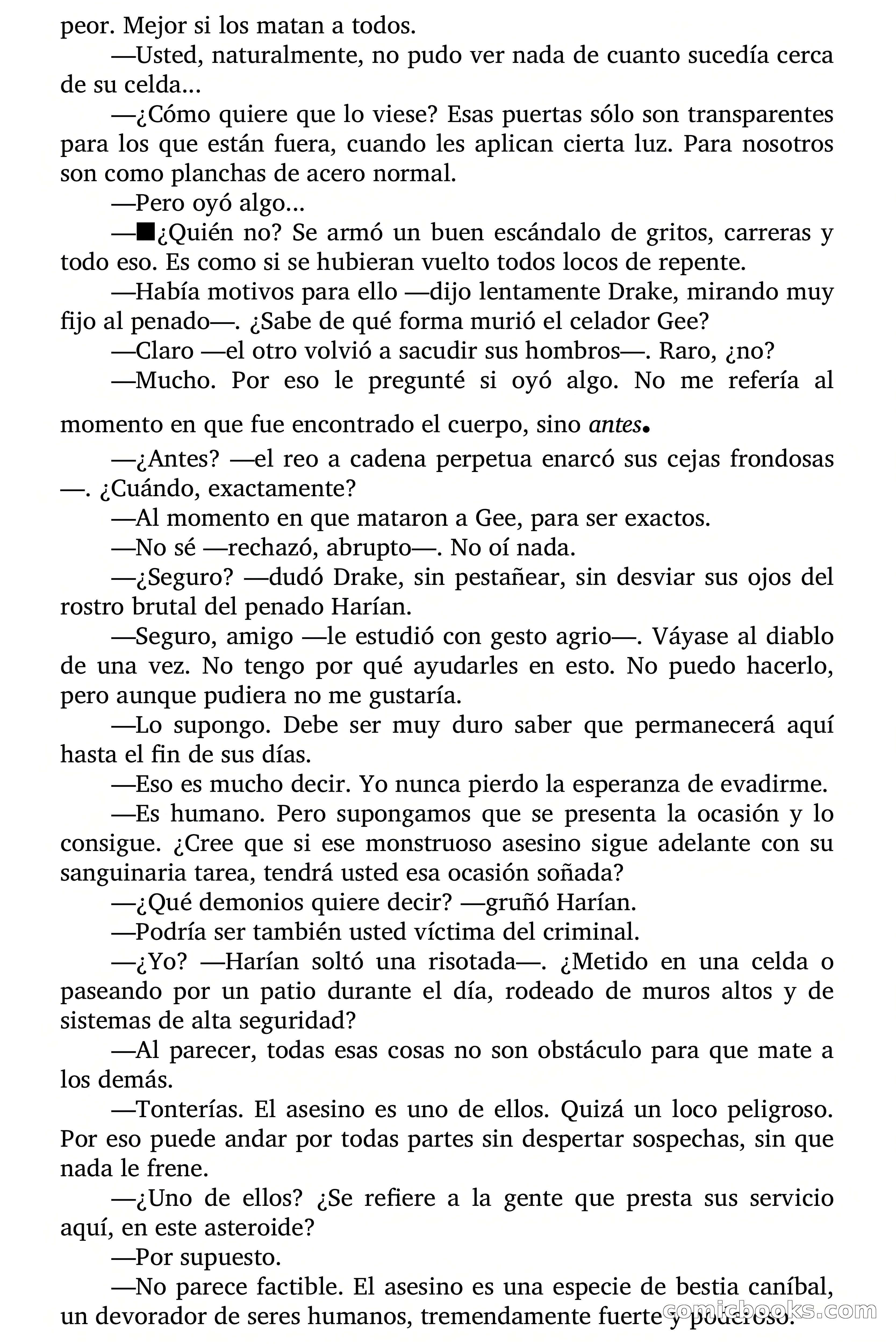 Asesino en las Estrellas (Murder Among the Stars) — page 39 of 64