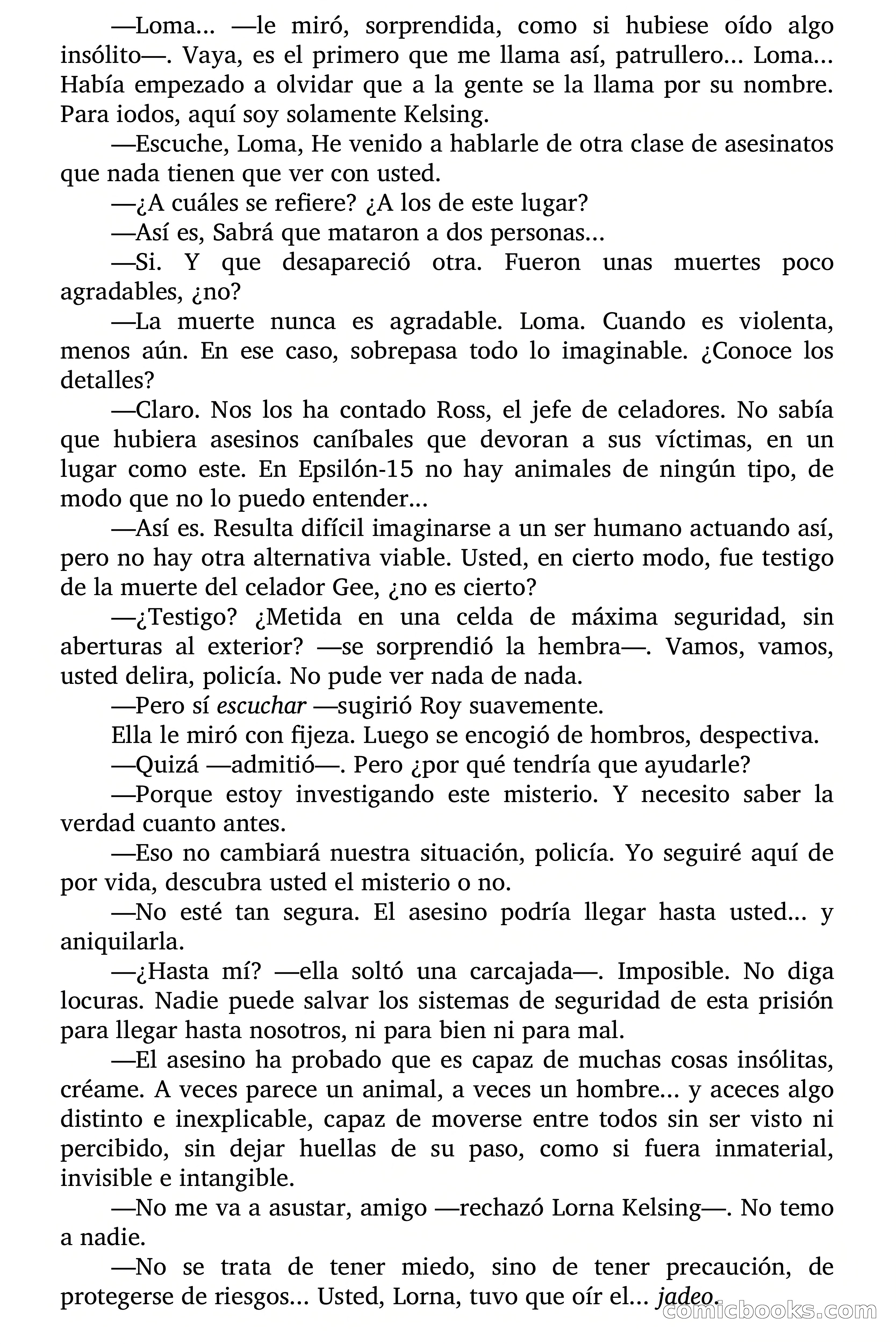 Asesino en las Estrellas (Murder Among the Stars) — page 42 of 64