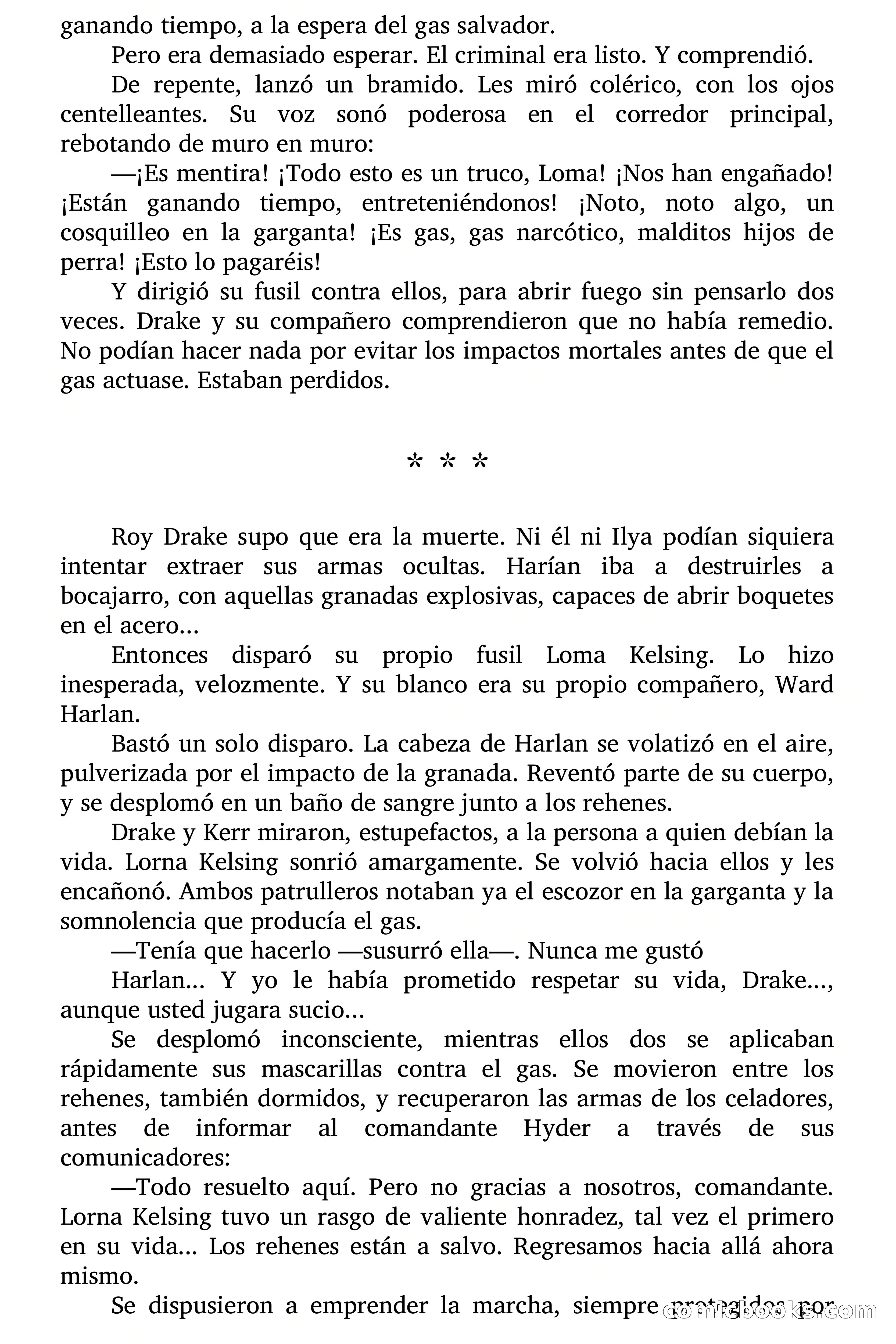Asesino en las Estrellas (Murder Among the Stars) — page 58 of 64