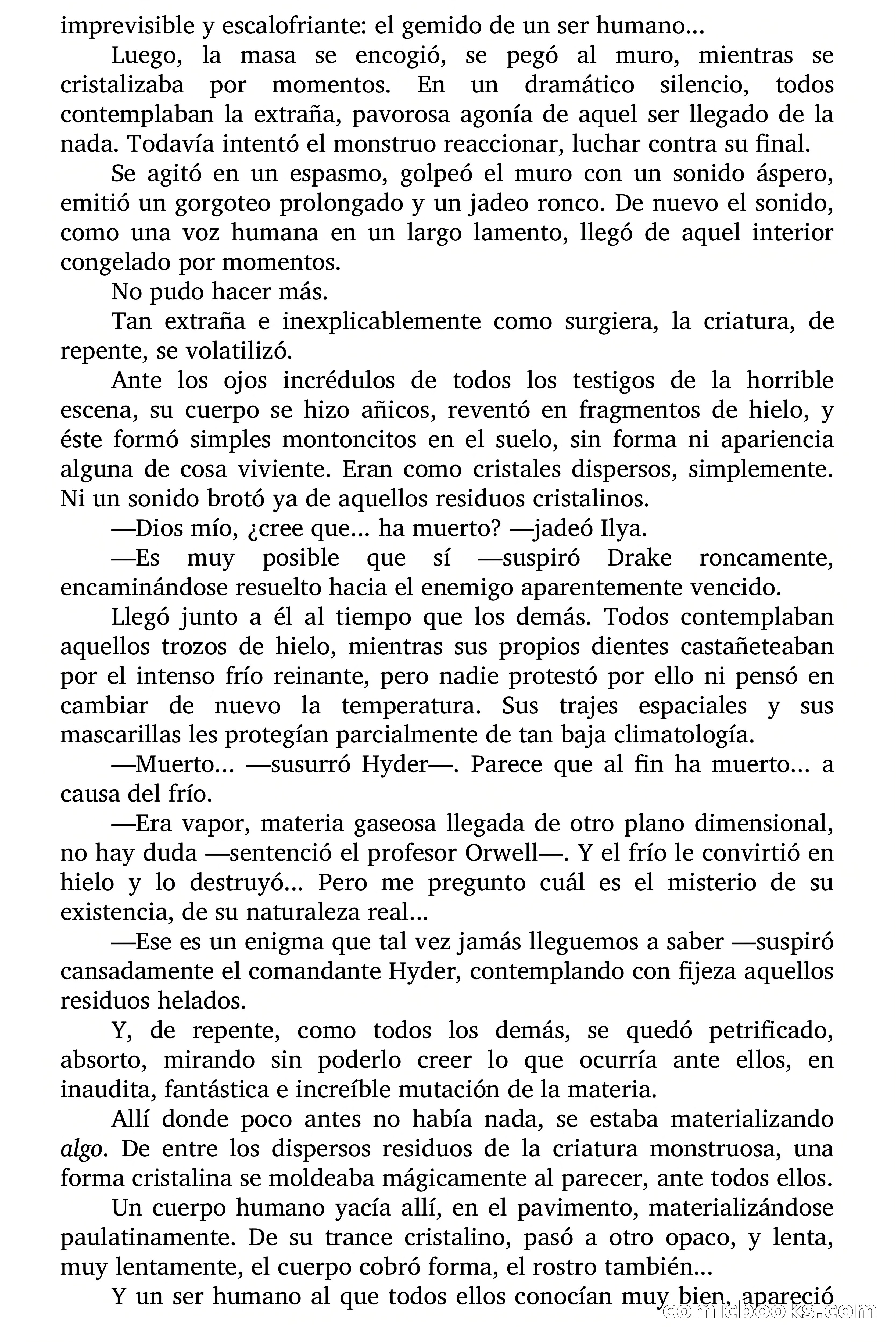 Asesino en las Estrellas (Murder Among the Stars) — page 63 of 64