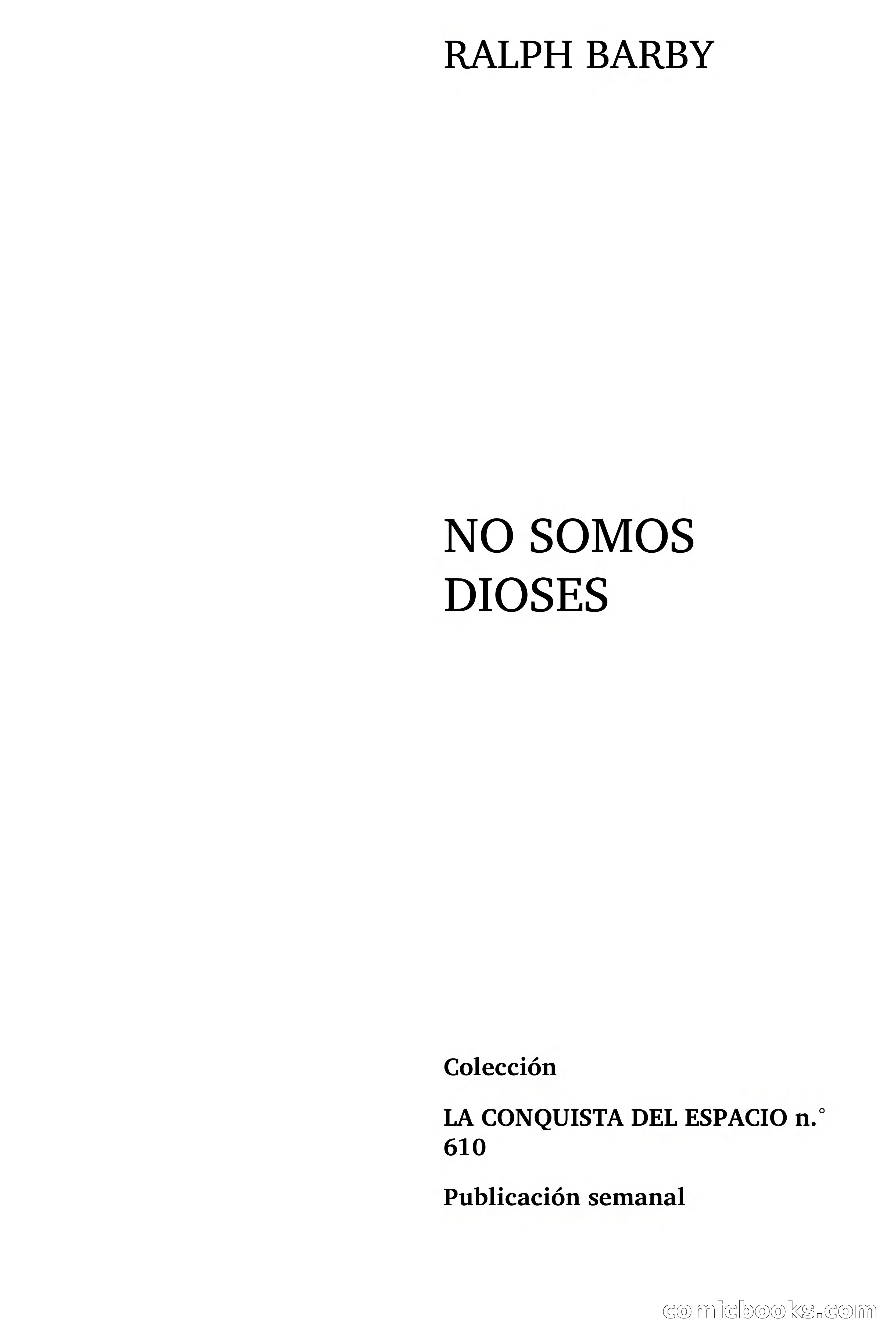 No somos dioses (We Are Not Gods) — page 5 of 95