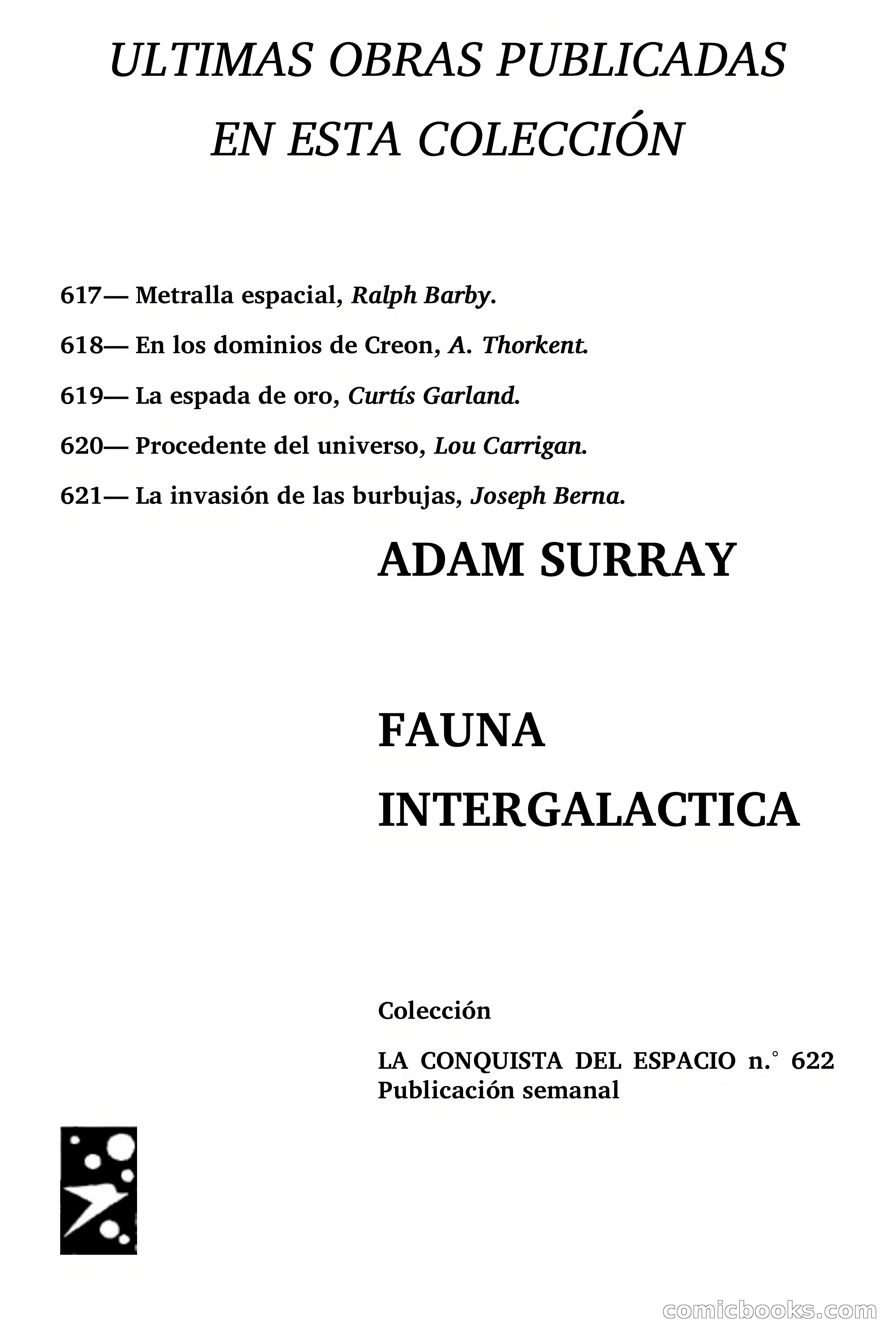 Fauna Intergaláctica — page 3 of 83