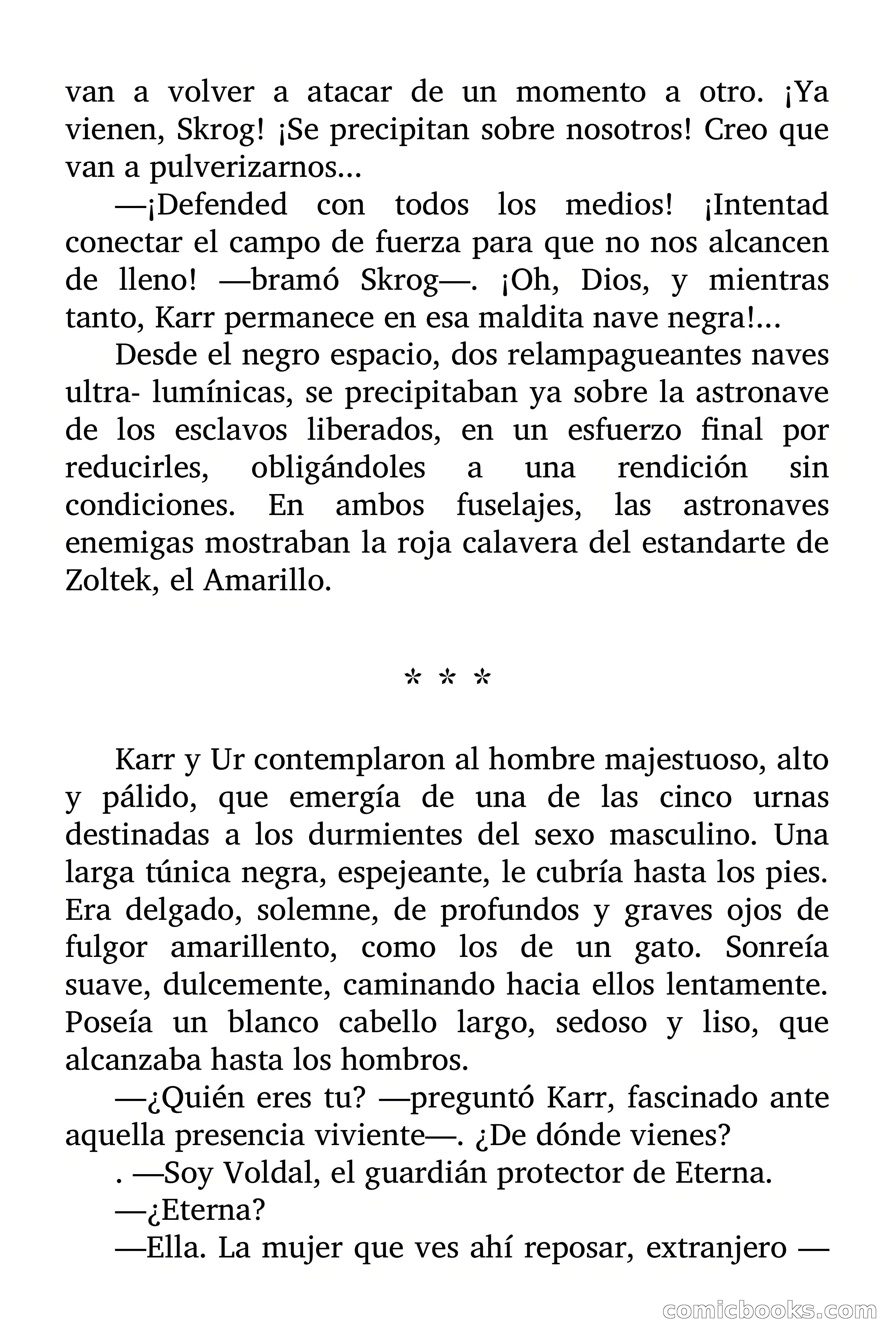 Una mujer llamada "Eterna" — page 93 of 119