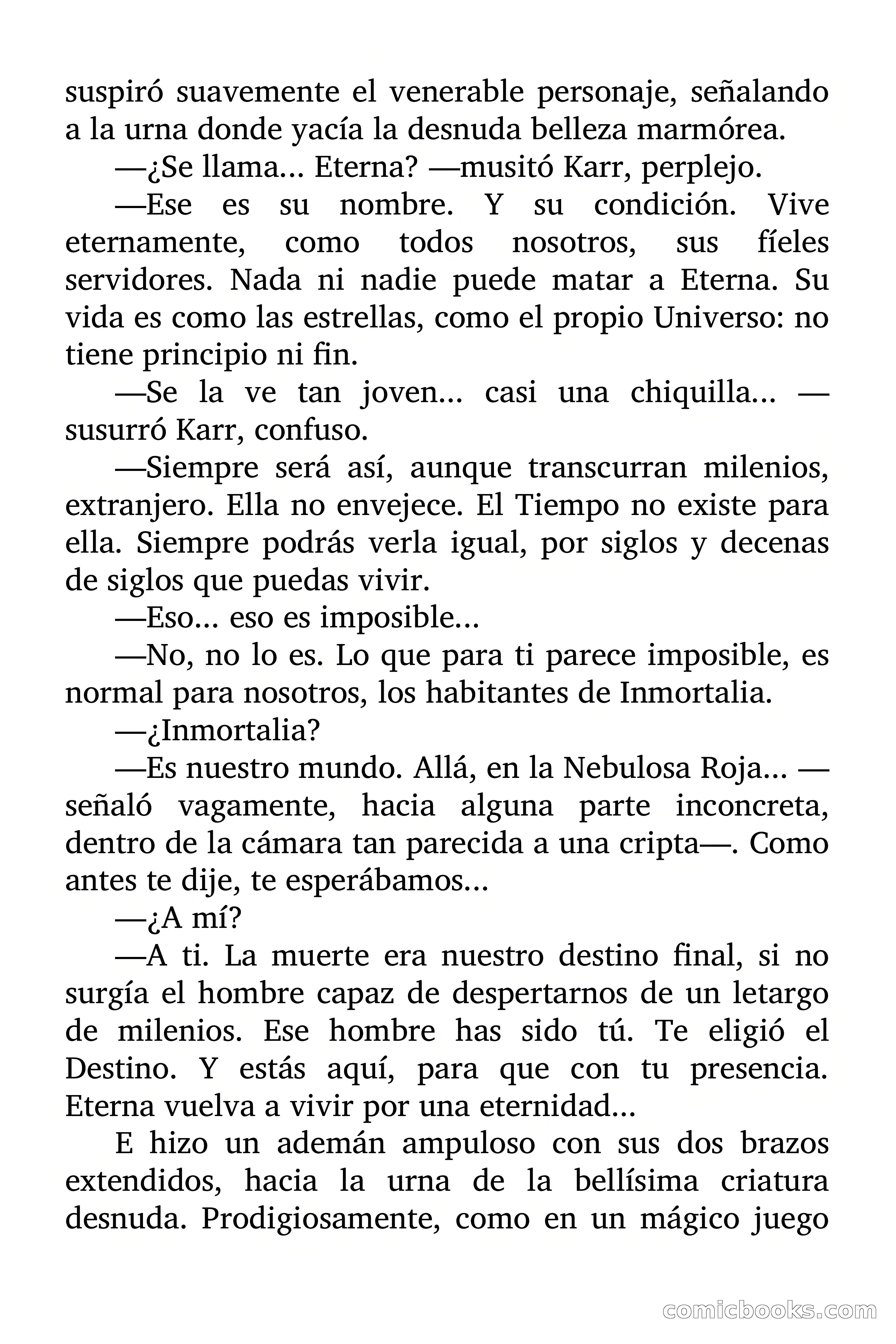 Una mujer llamada "Eterna" — page 94 of 119