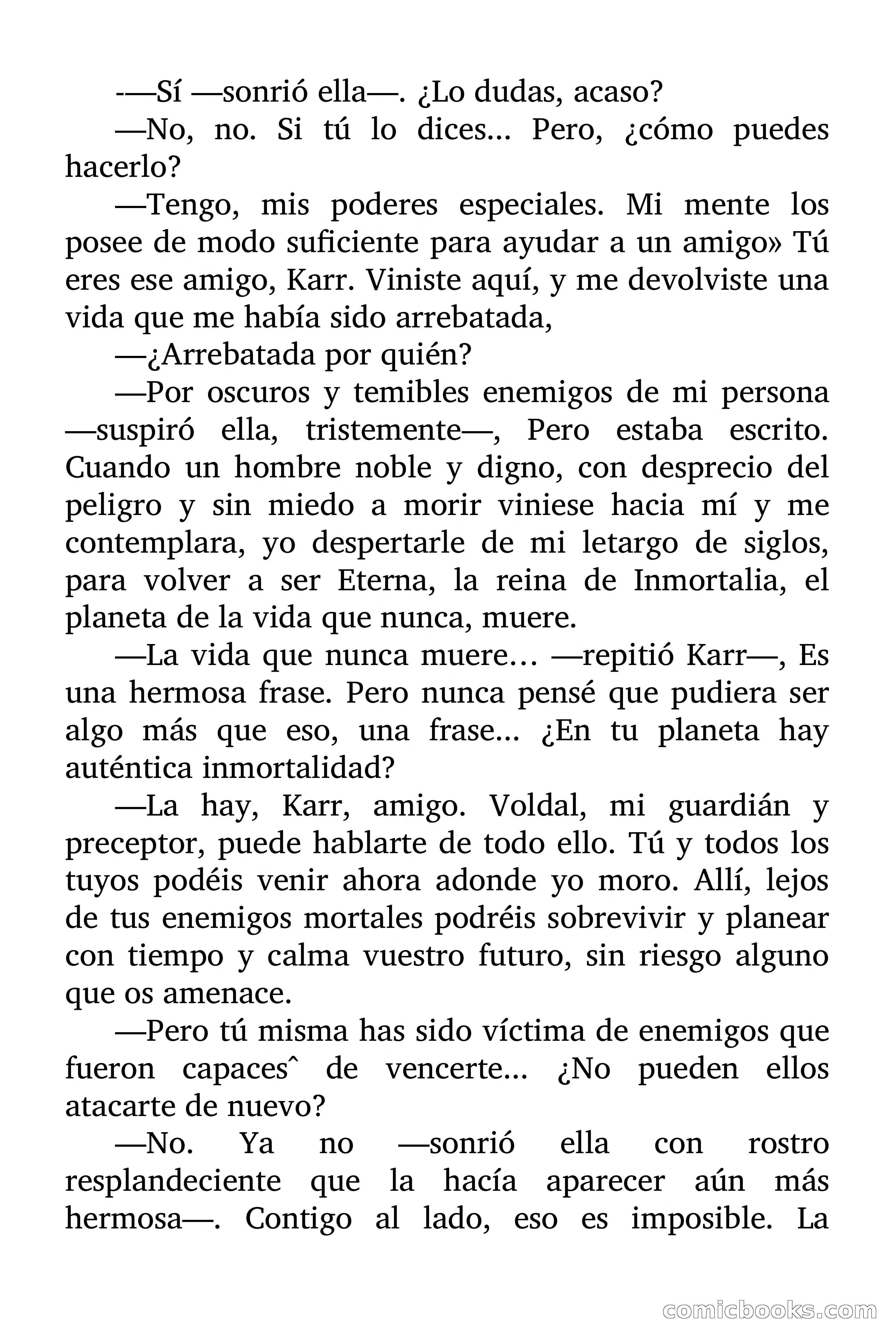Una mujer llamada "Eterna" — page 97 of 119