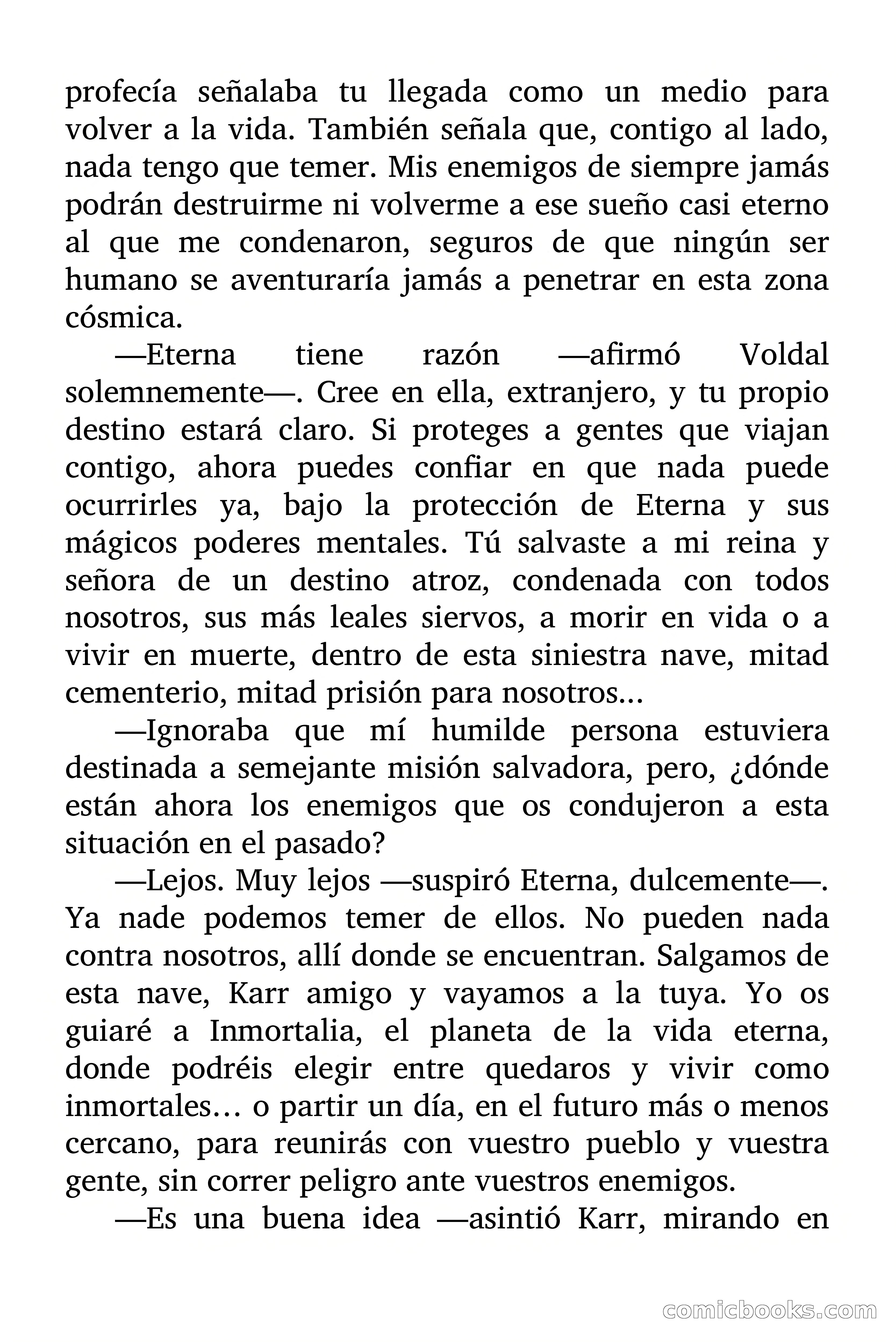 Una mujer llamada "Eterna" — page 98 of 119