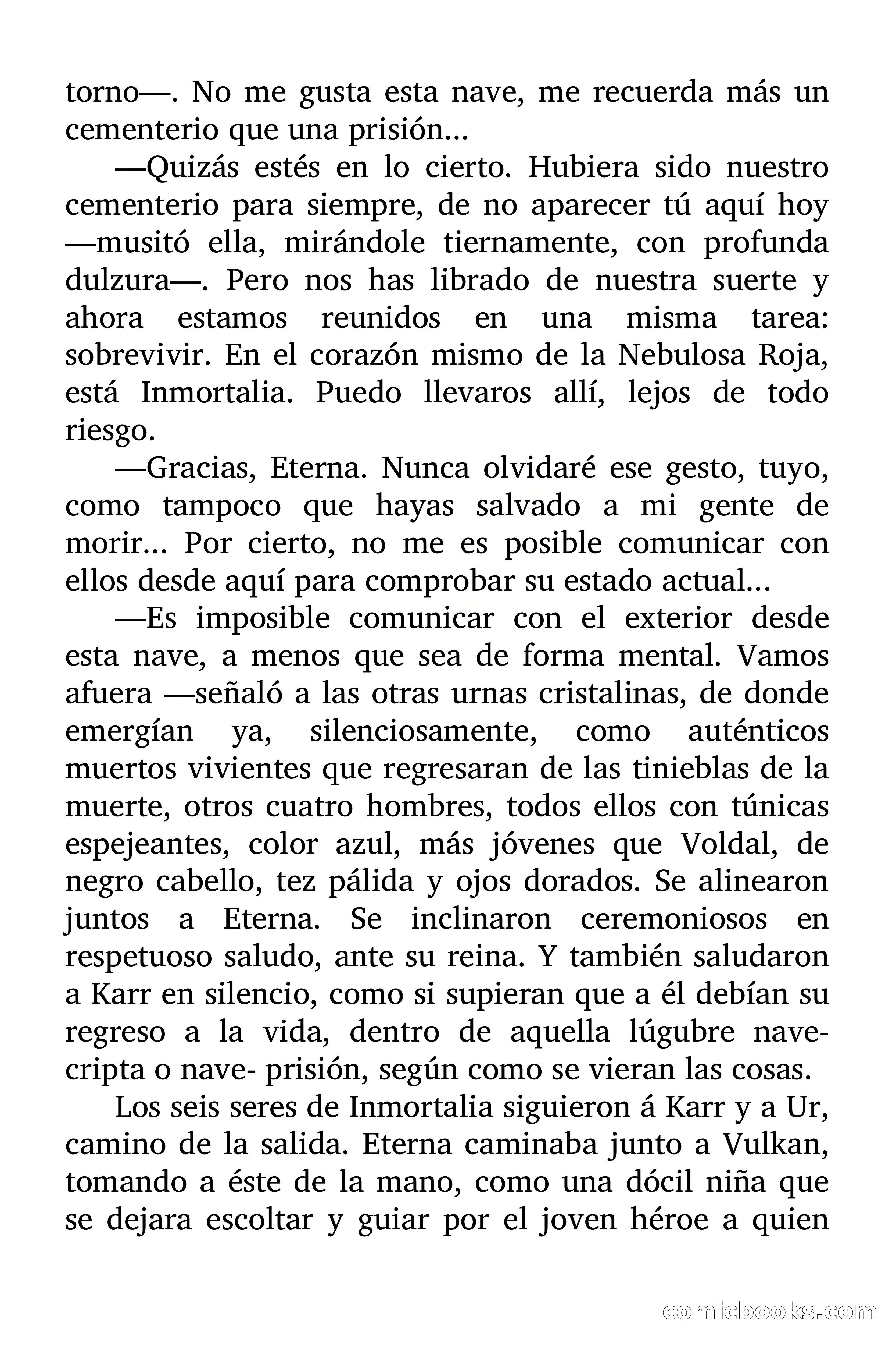 Una mujer llamada "Eterna" — page 99 of 119