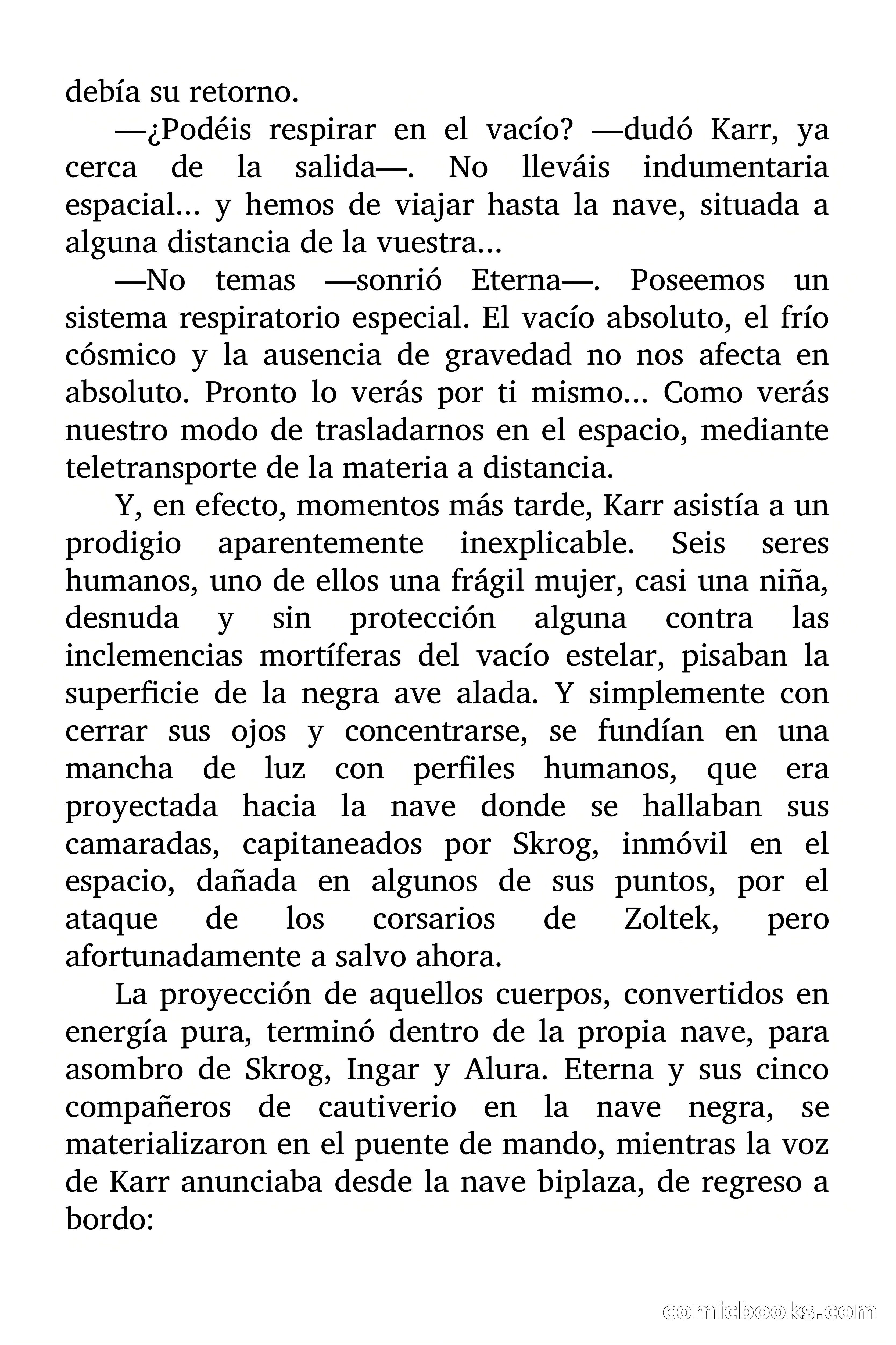 Una mujer llamada "Eterna" — page 100 of 119