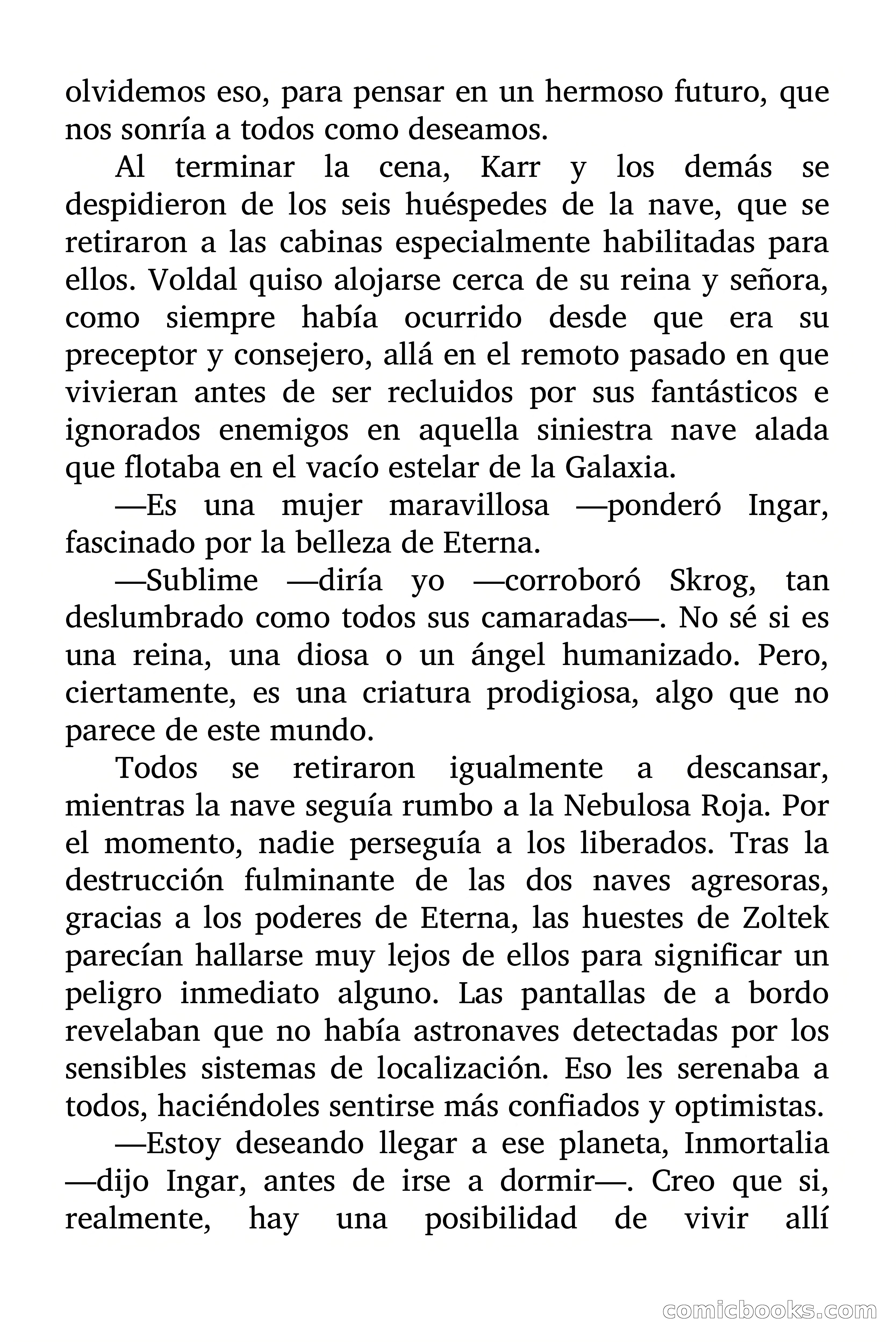 Una mujer llamada "Eterna" — page 103 of 119