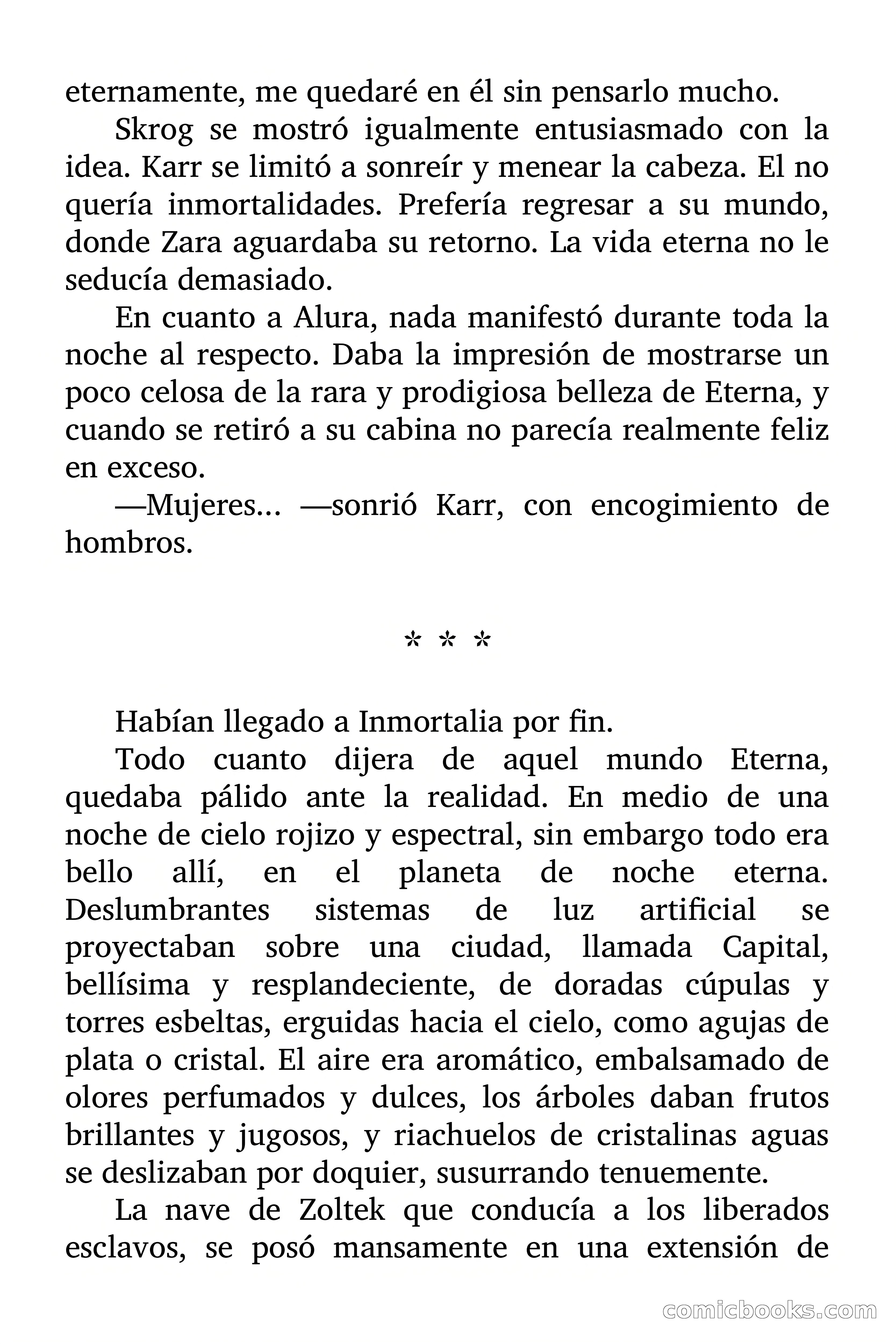 Una mujer llamada "Eterna" — page 104 of 119