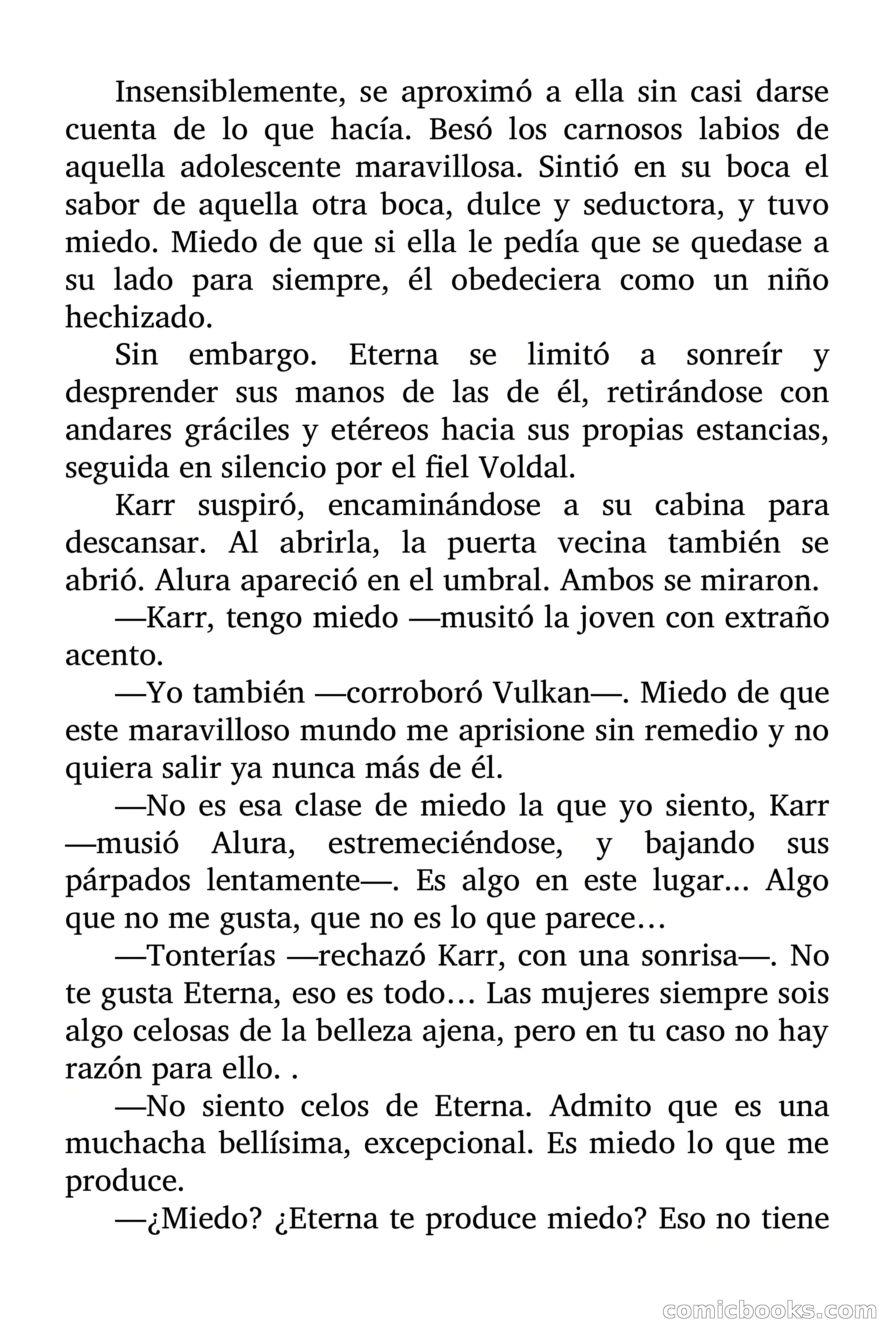 Una mujer llamada "Eterna" — page 107 of 119