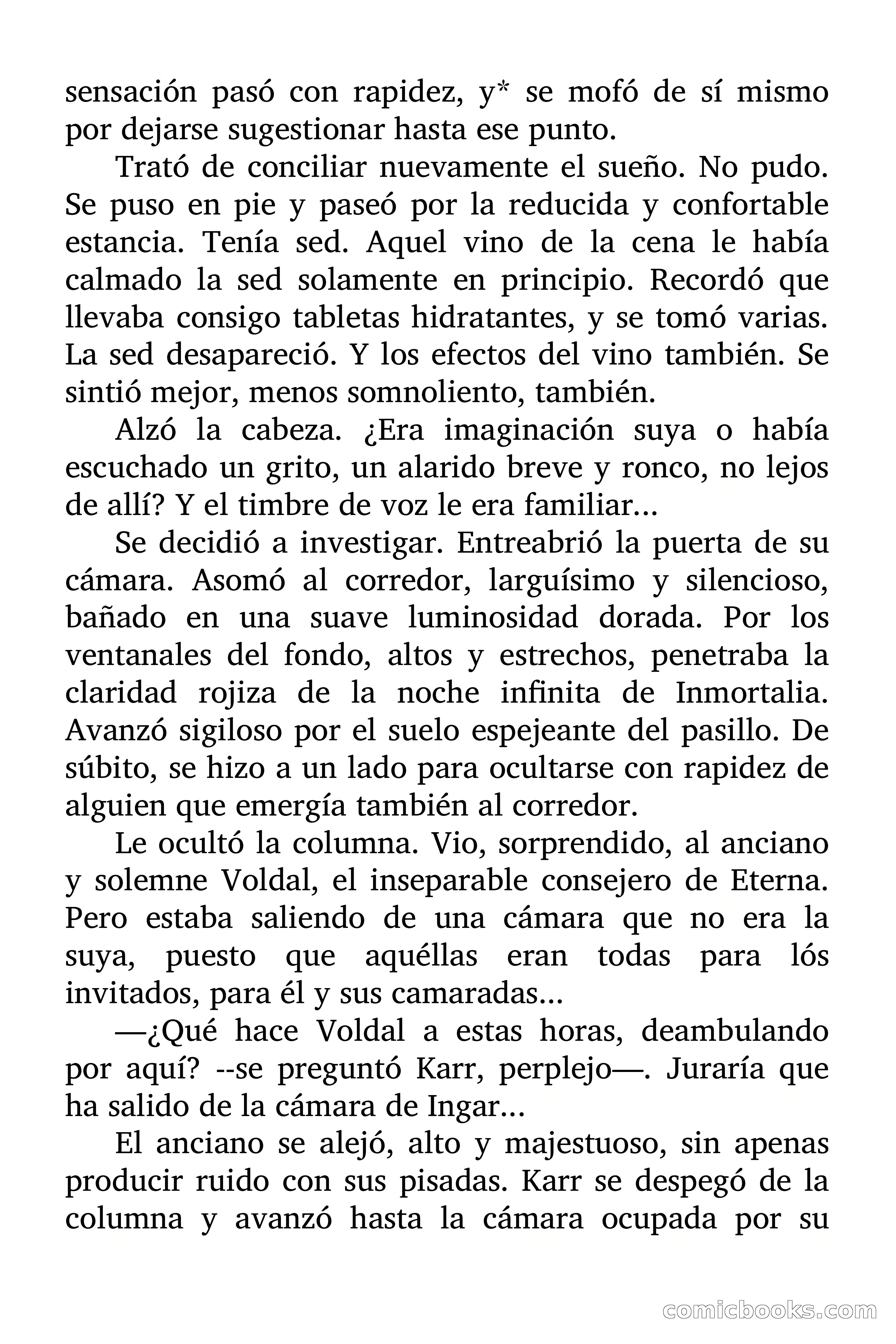 Una mujer llamada "Eterna" — page 109 of 119