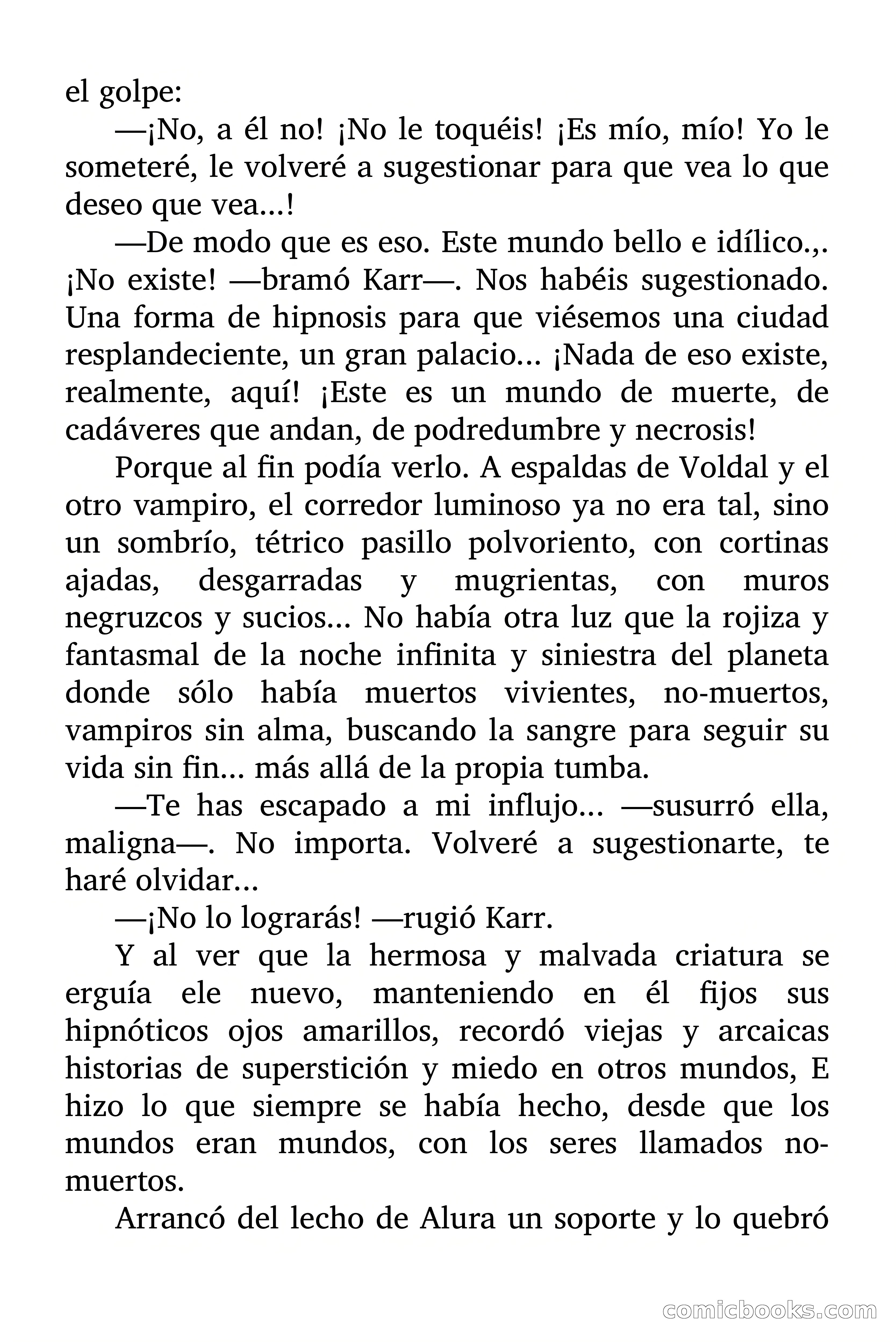 Una mujer llamada "Eterna" — page 113 of 119