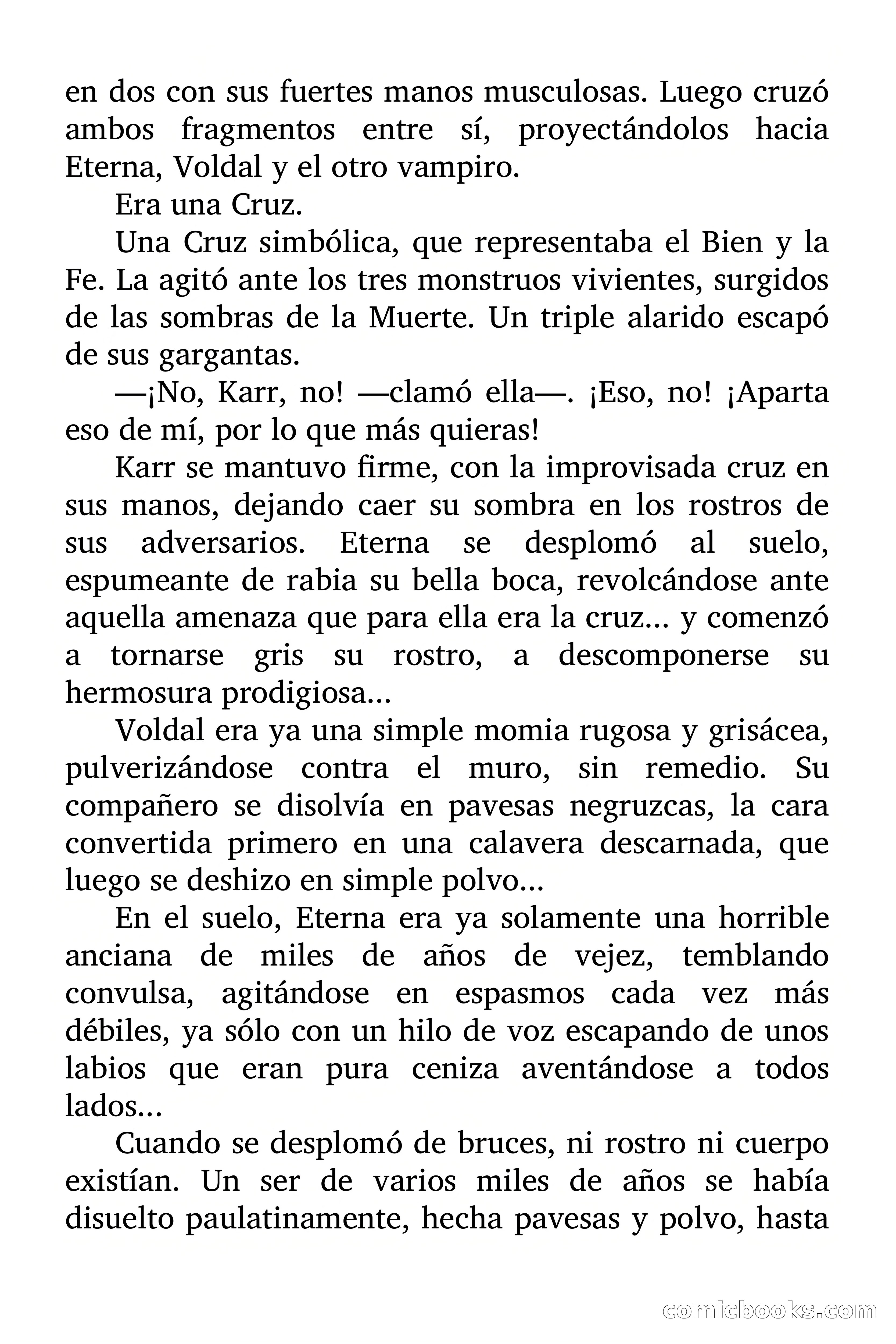 Una mujer llamada "Eterna" — page 114 of 119