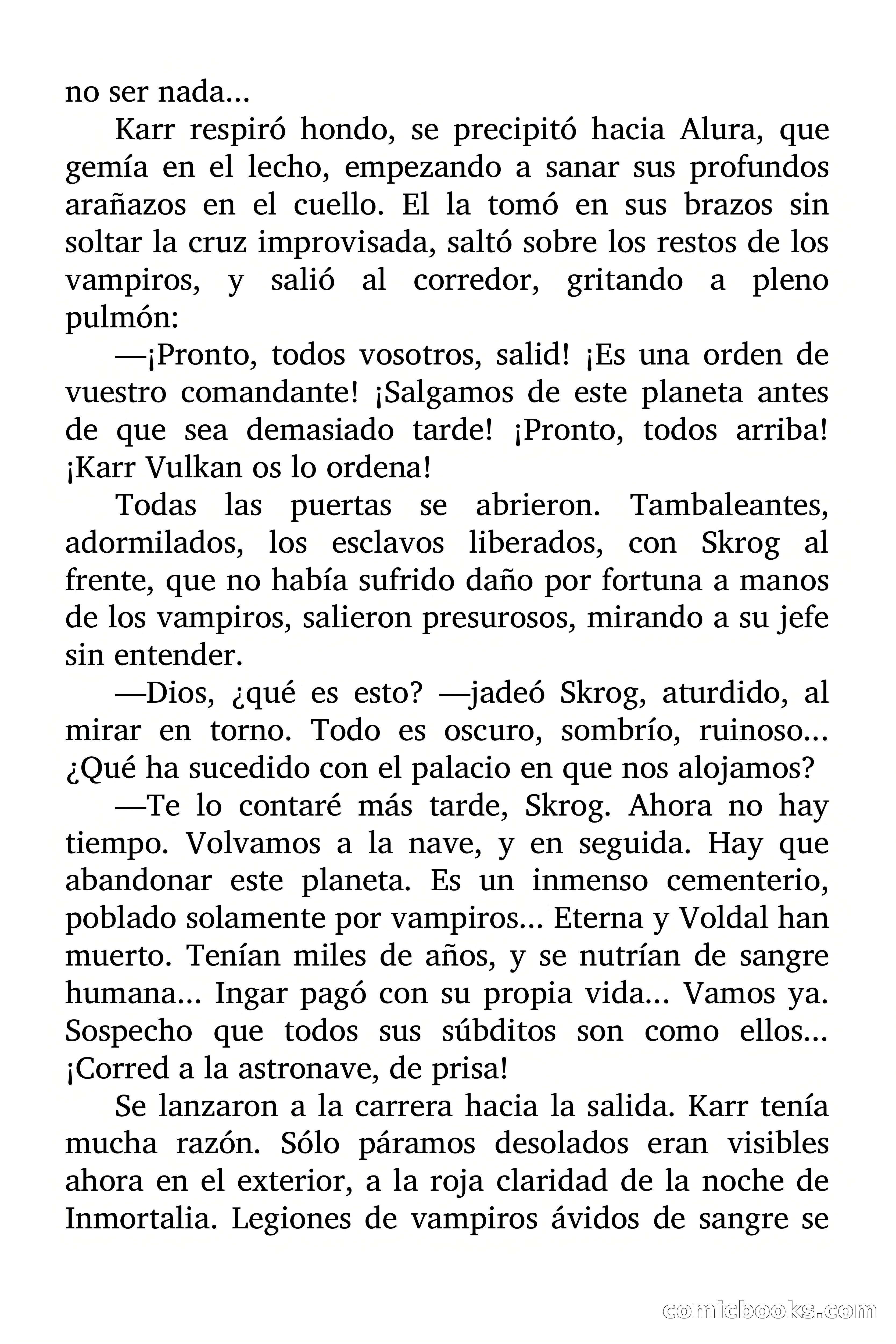 Una mujer llamada "Eterna" — page 115 of 119