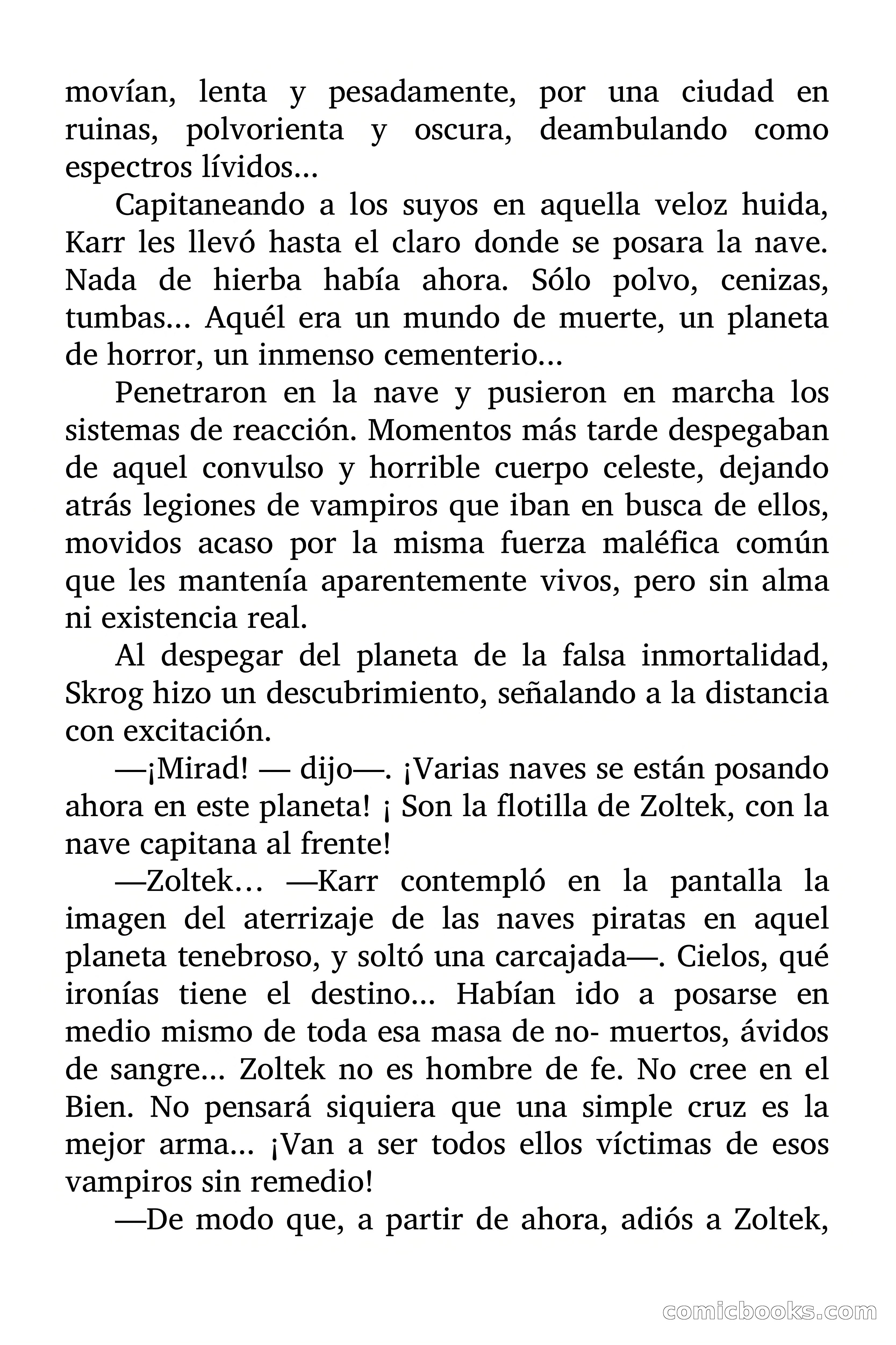Una mujer llamada "Eterna" — page 116 of 119