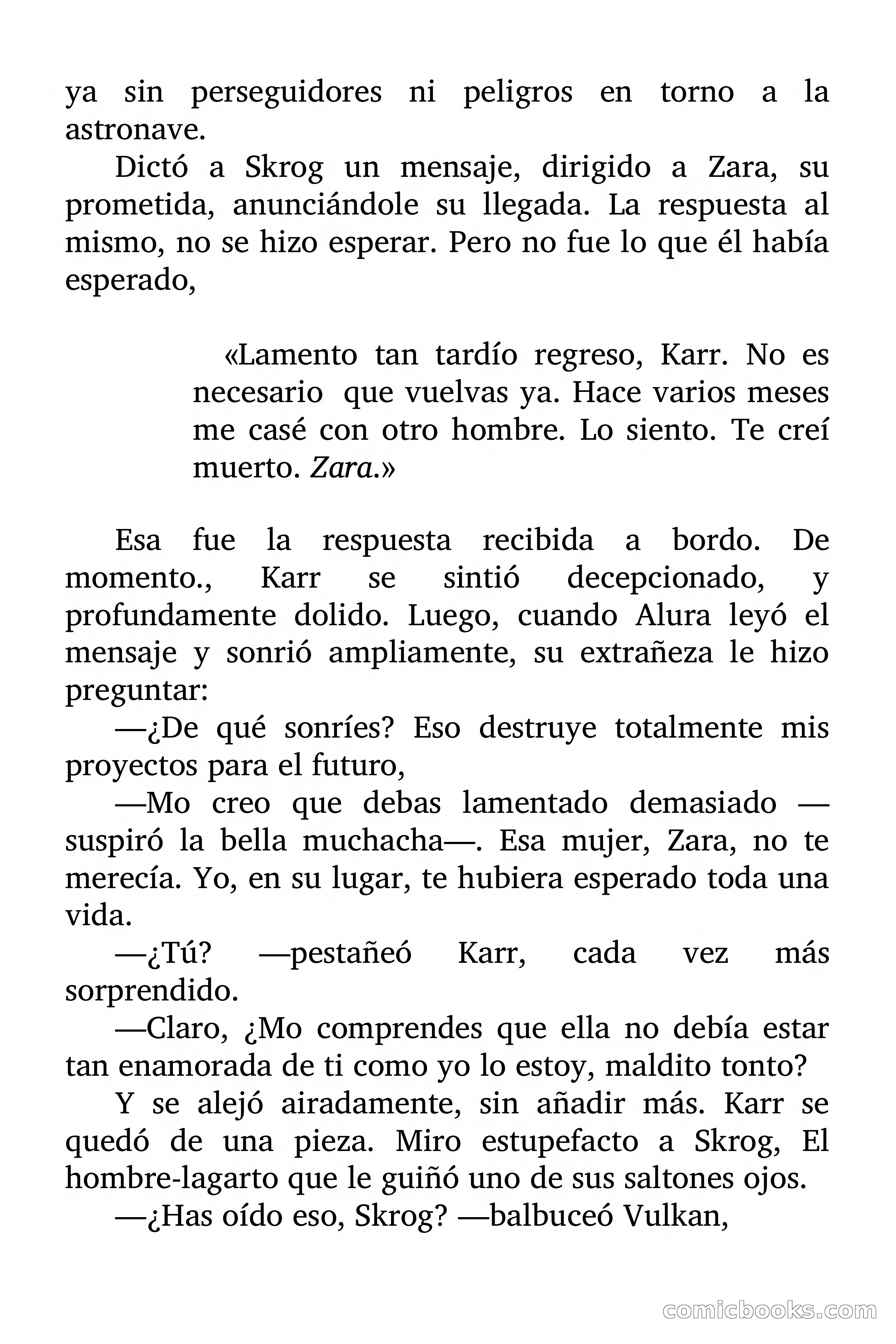 Una mujer llamada "Eterna" — page 118 of 119
