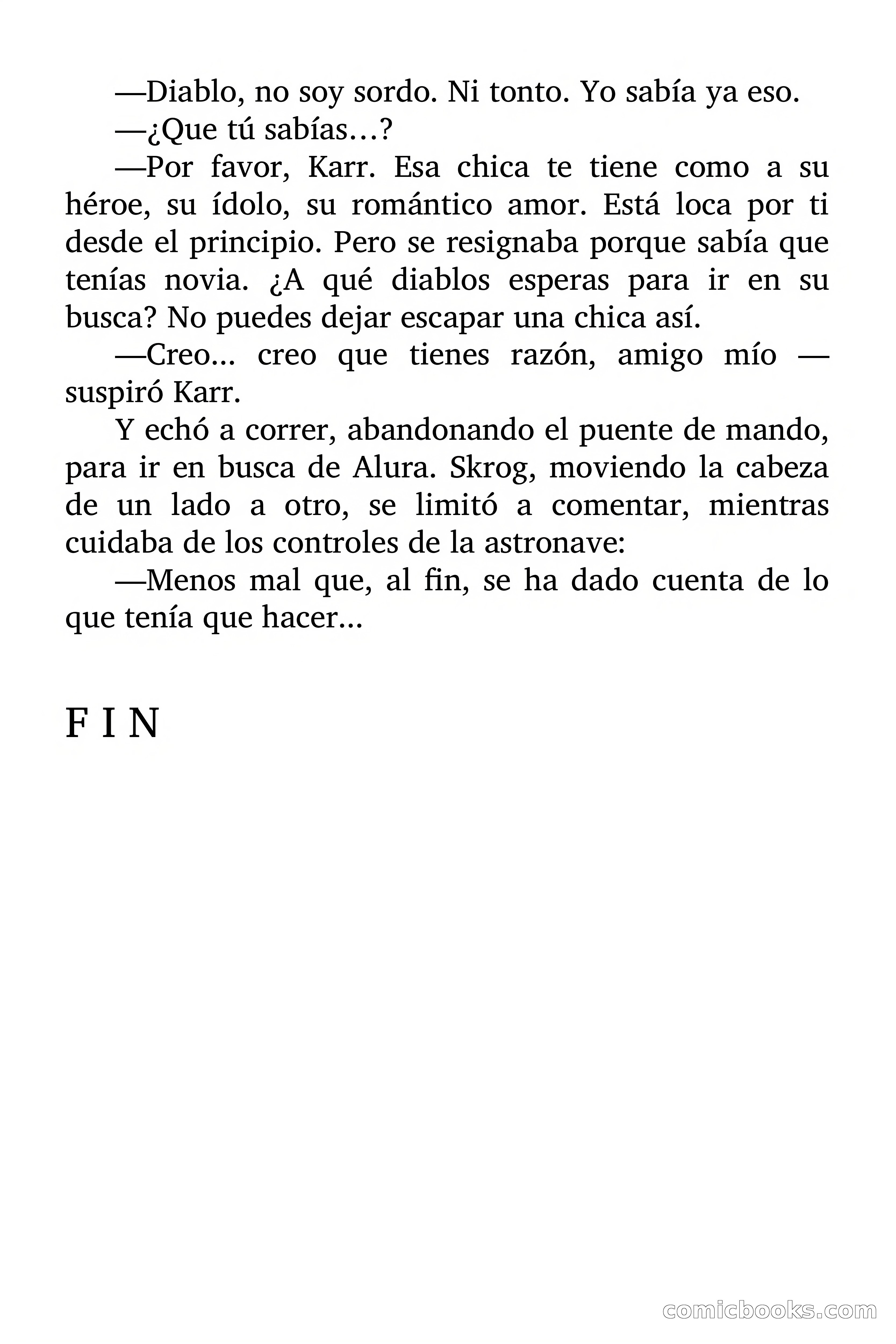 Una mujer llamada "Eterna" — page 119 of 119