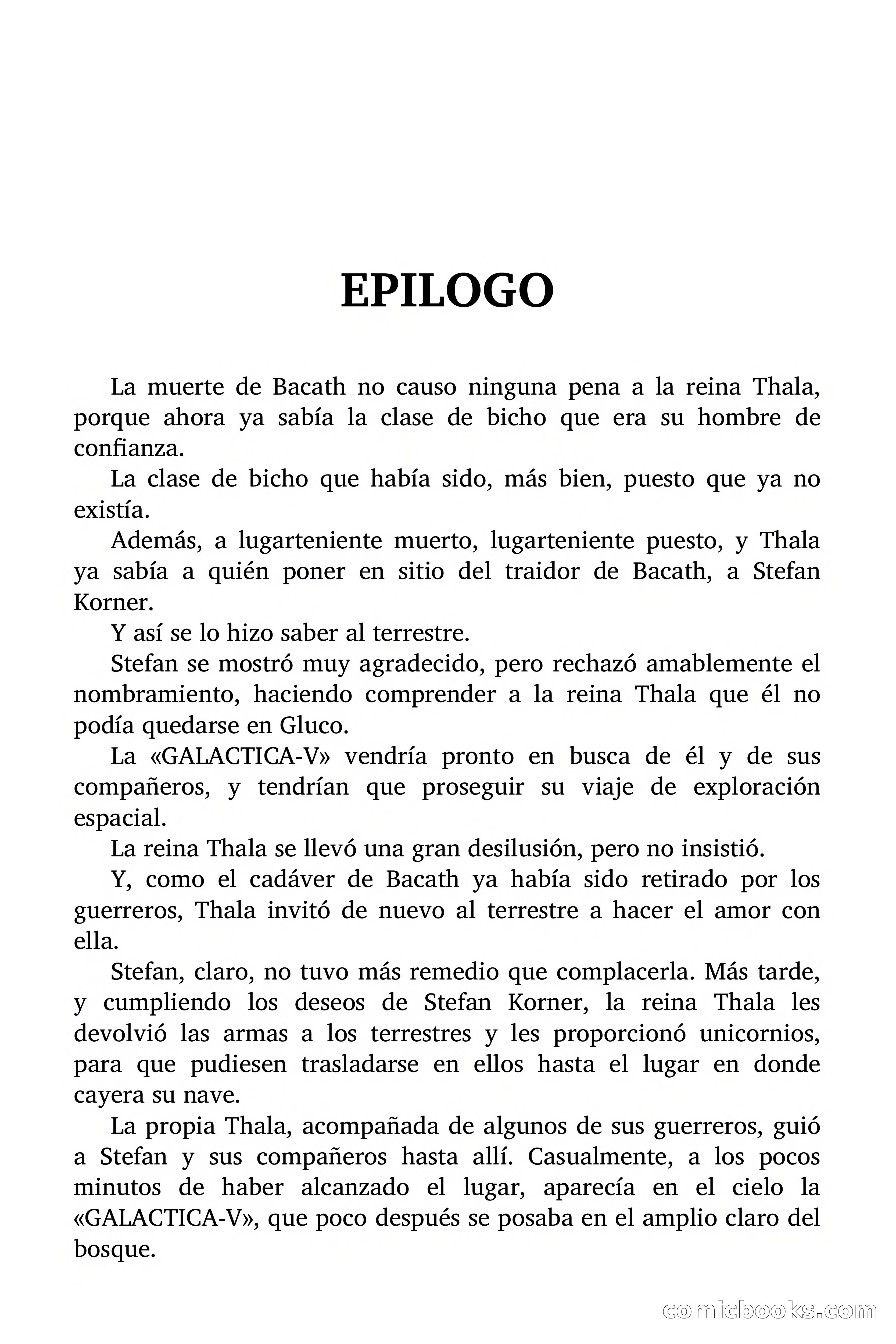 Cautivos de la reina Thala — page 68 of 69
