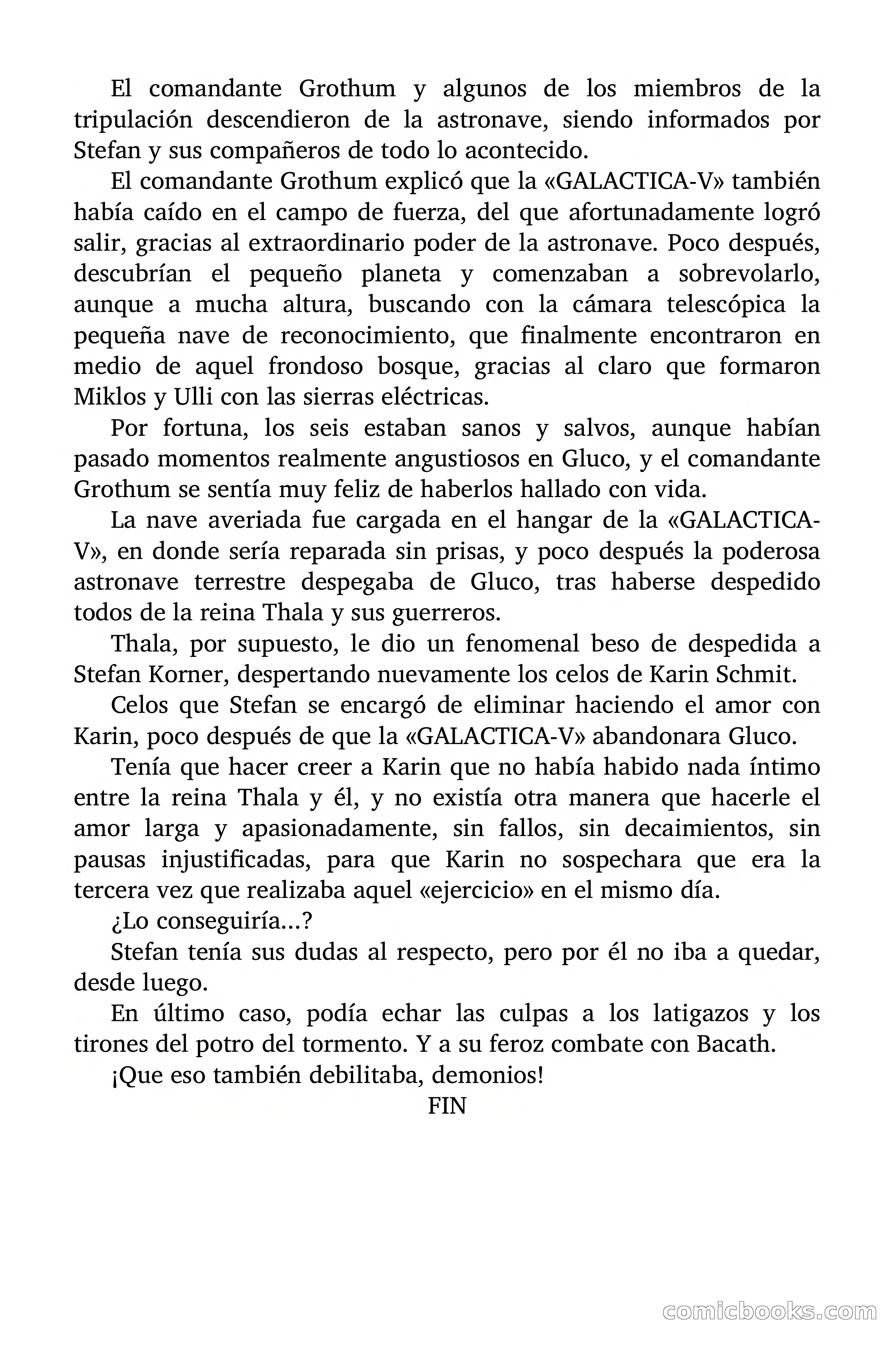 Cautivos de la reina Thala — page 69 of 69