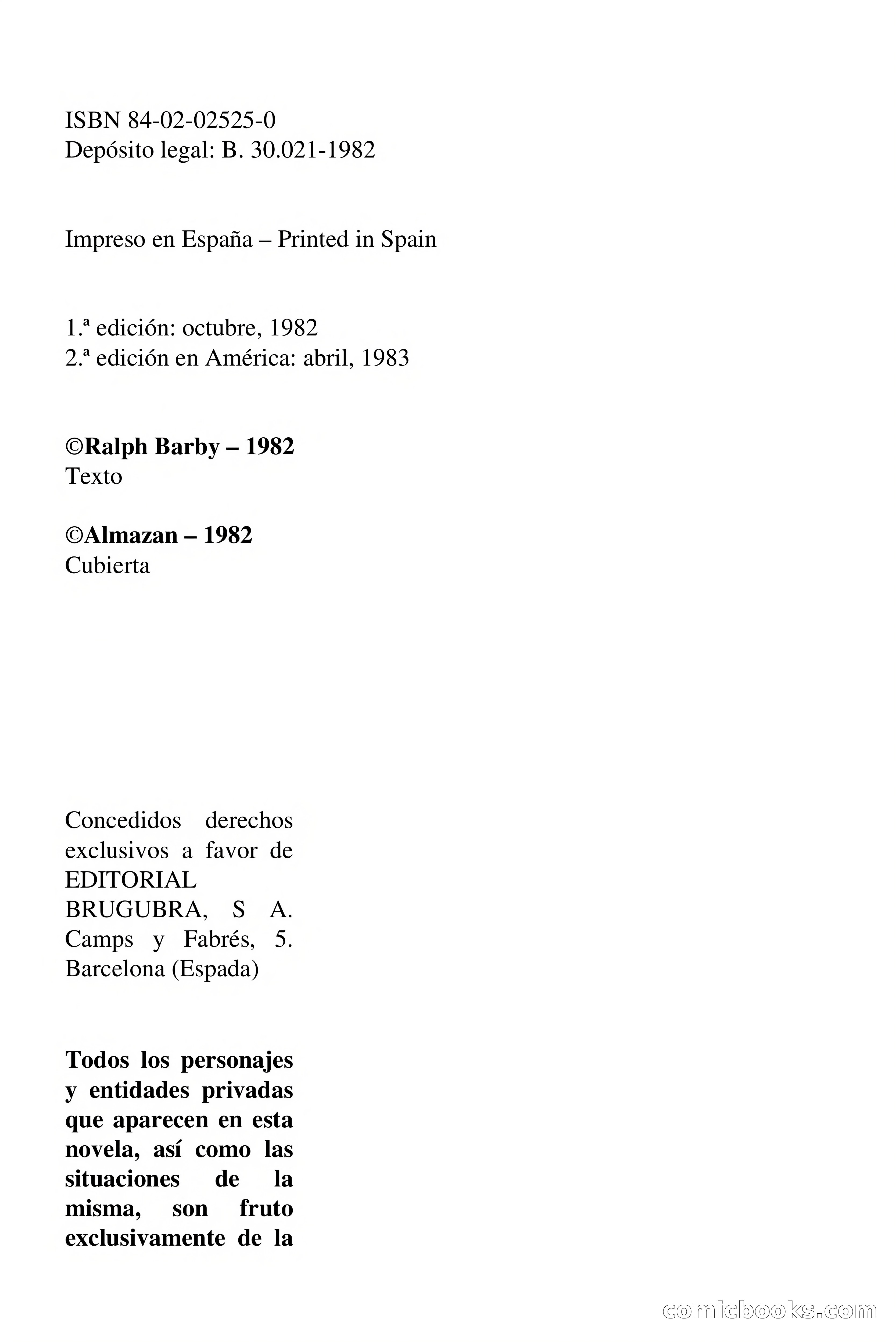 Infiltrados by Ralph Barby — page 7 of 91