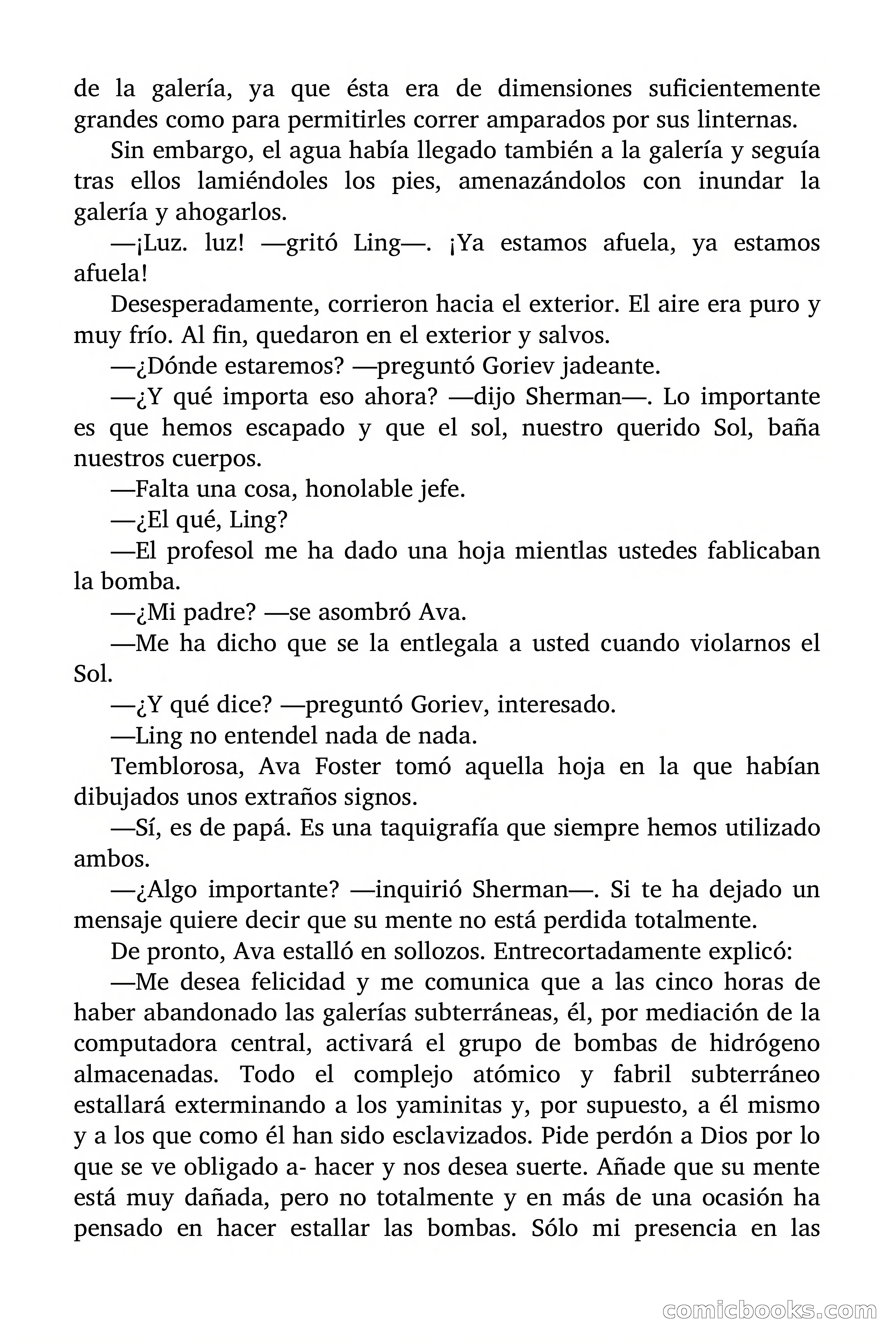 Los hijos de las tinieblas — page 85 of 87
