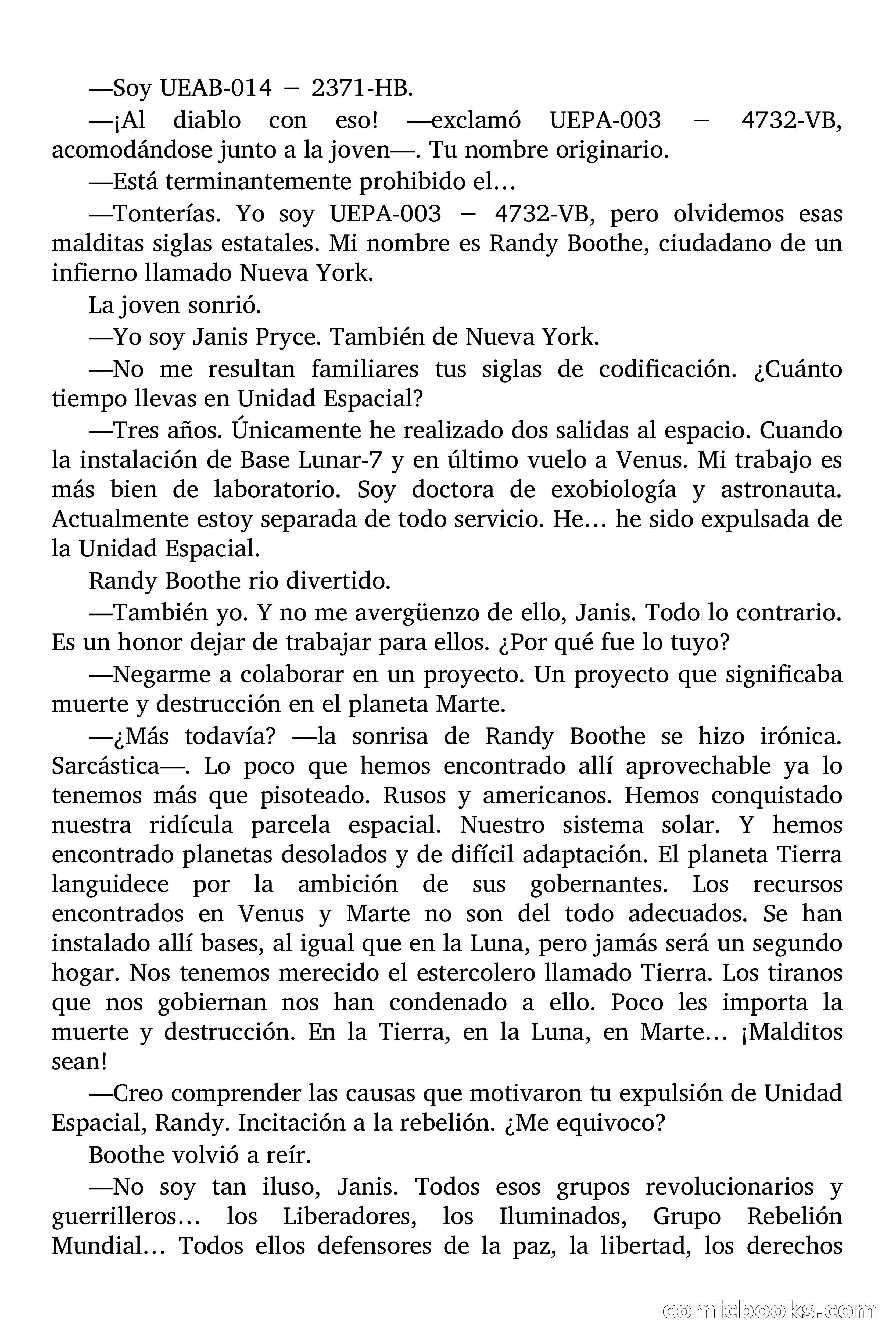 El planeta de «no volverás» — page 7 of 71