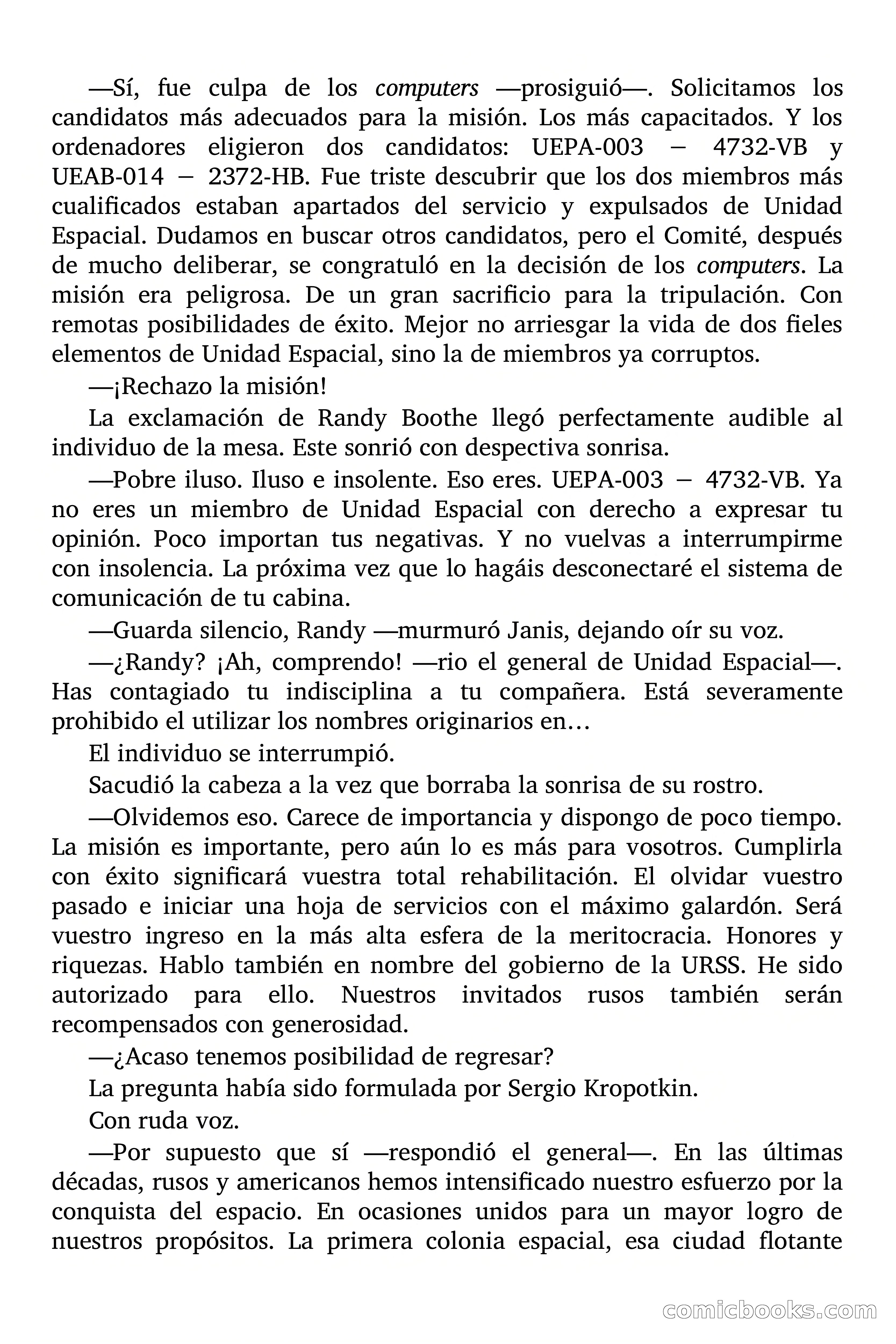 El planeta de «no volverás» — page 22 of 71