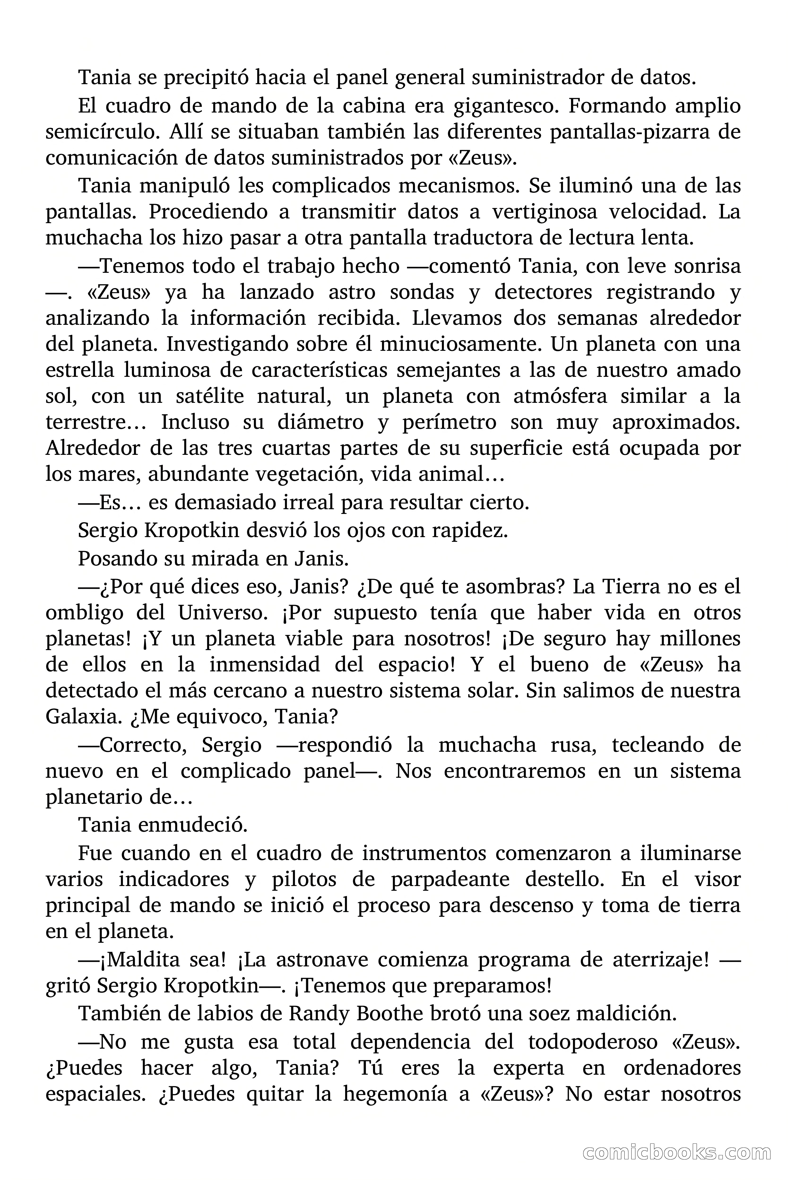 El planeta de «no volverás» — page 36 of 71