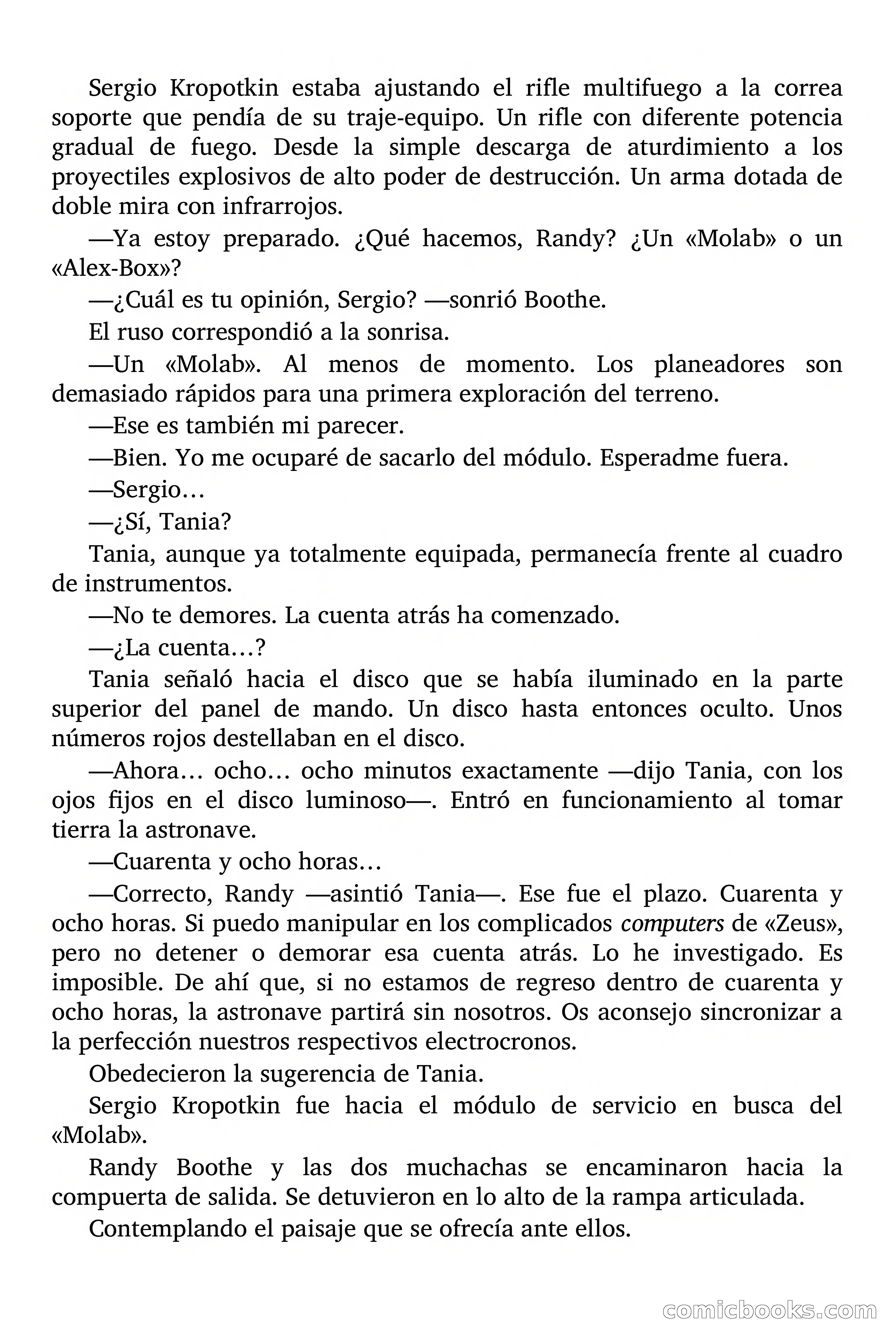 El planeta de «no volverás» — page 38 of 71