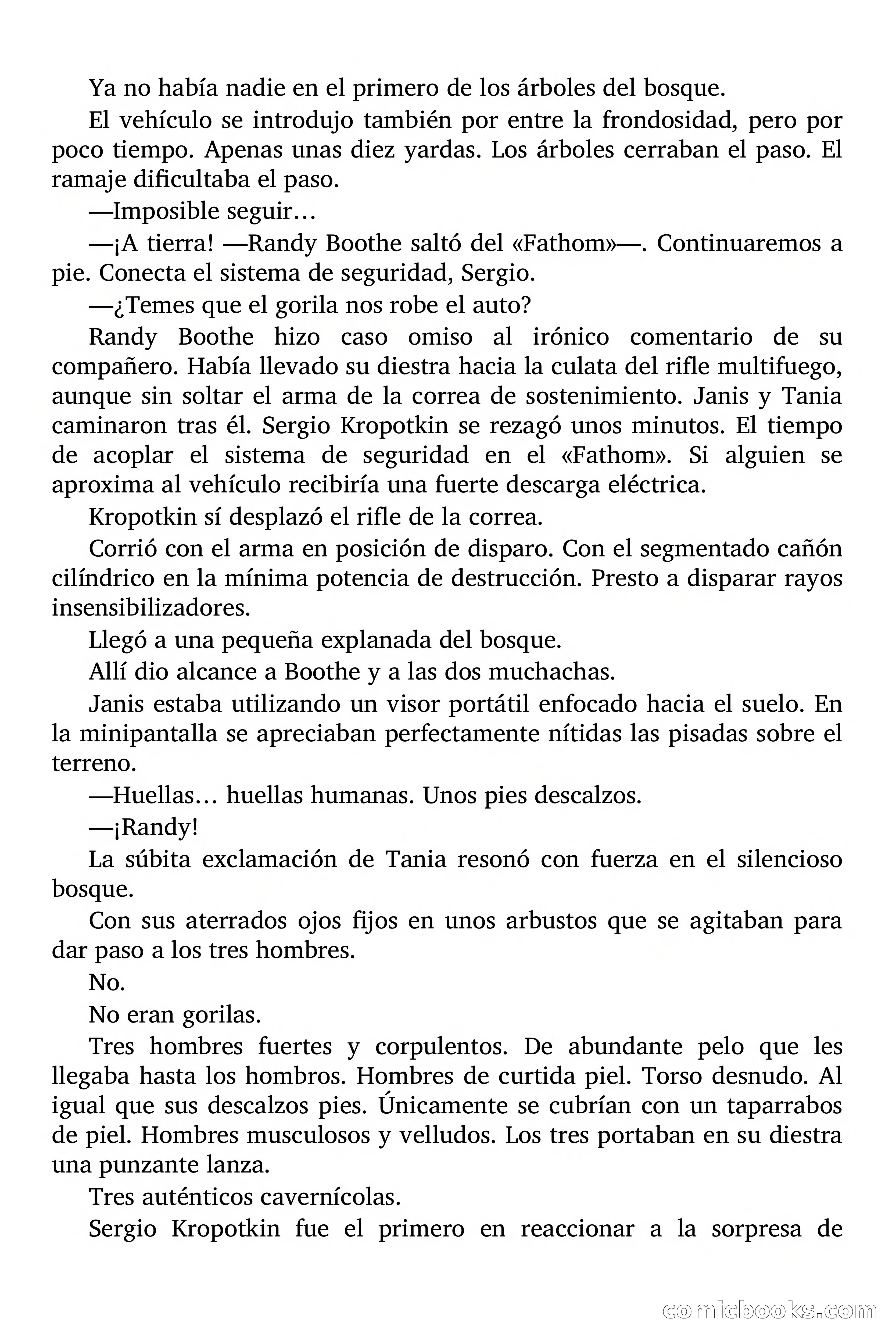 El planeta de «no volverás» — page 42 of 71