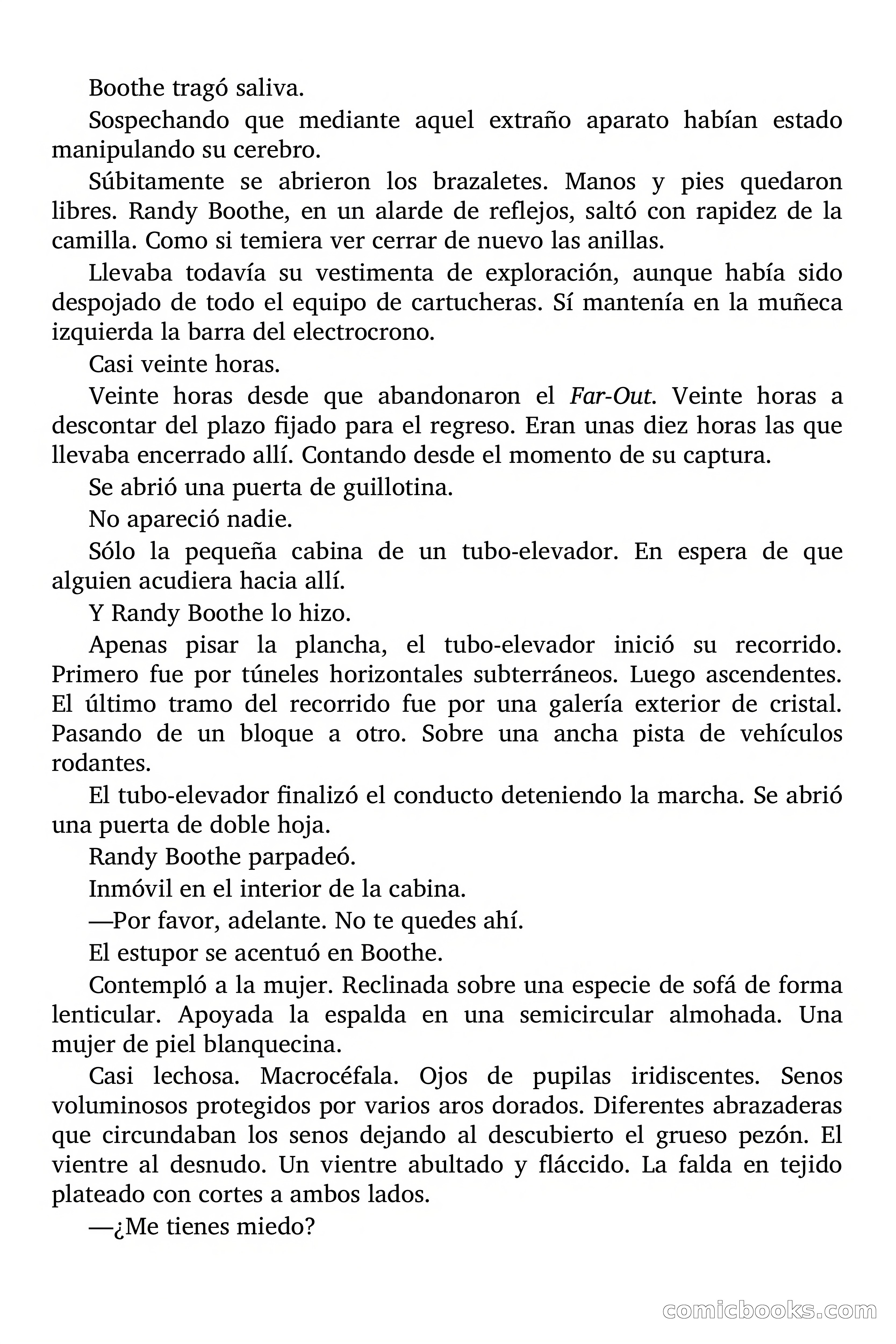 El planeta de «no volverás» — page 55 of 71