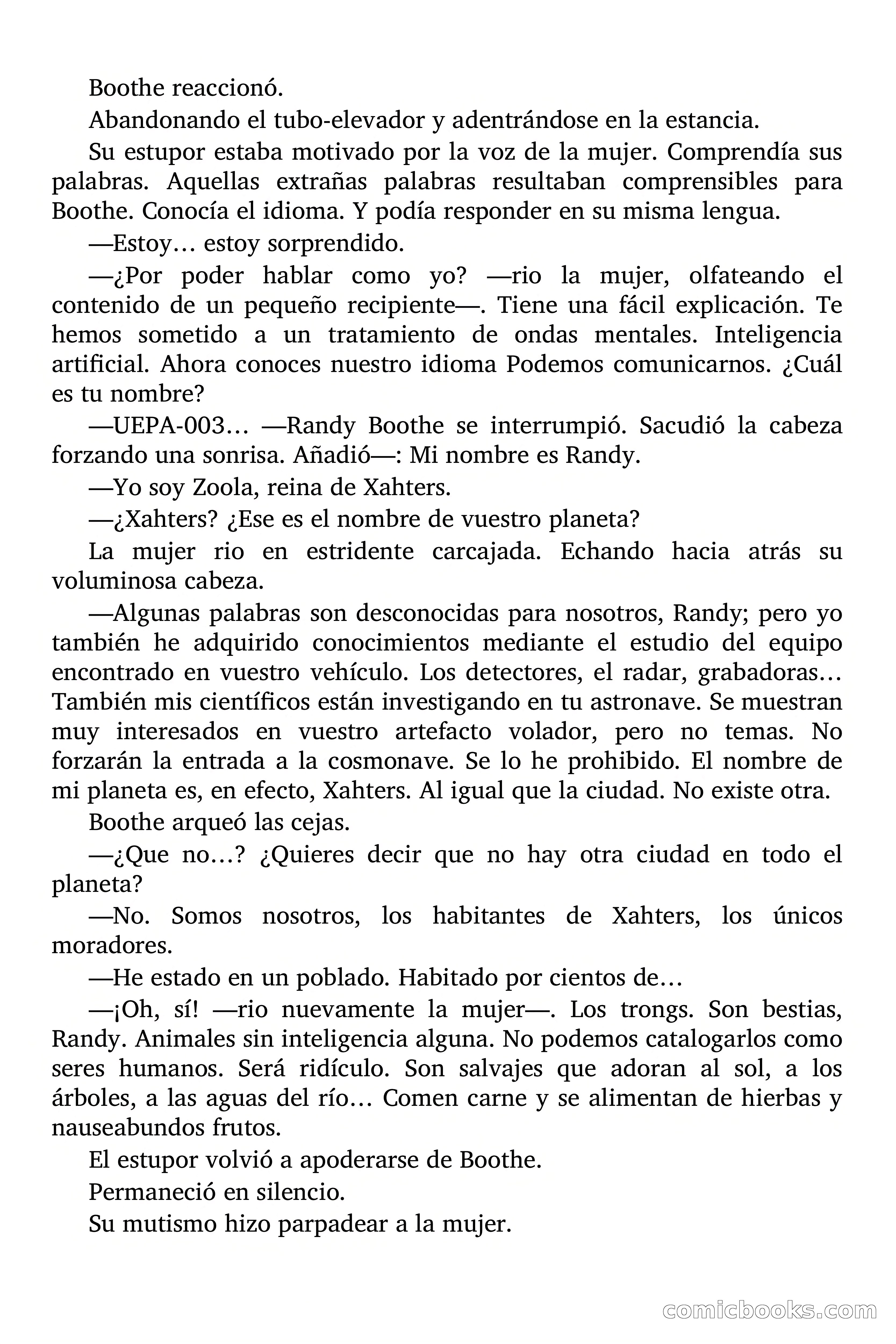 El planeta de «no volverás» — page 56 of 71