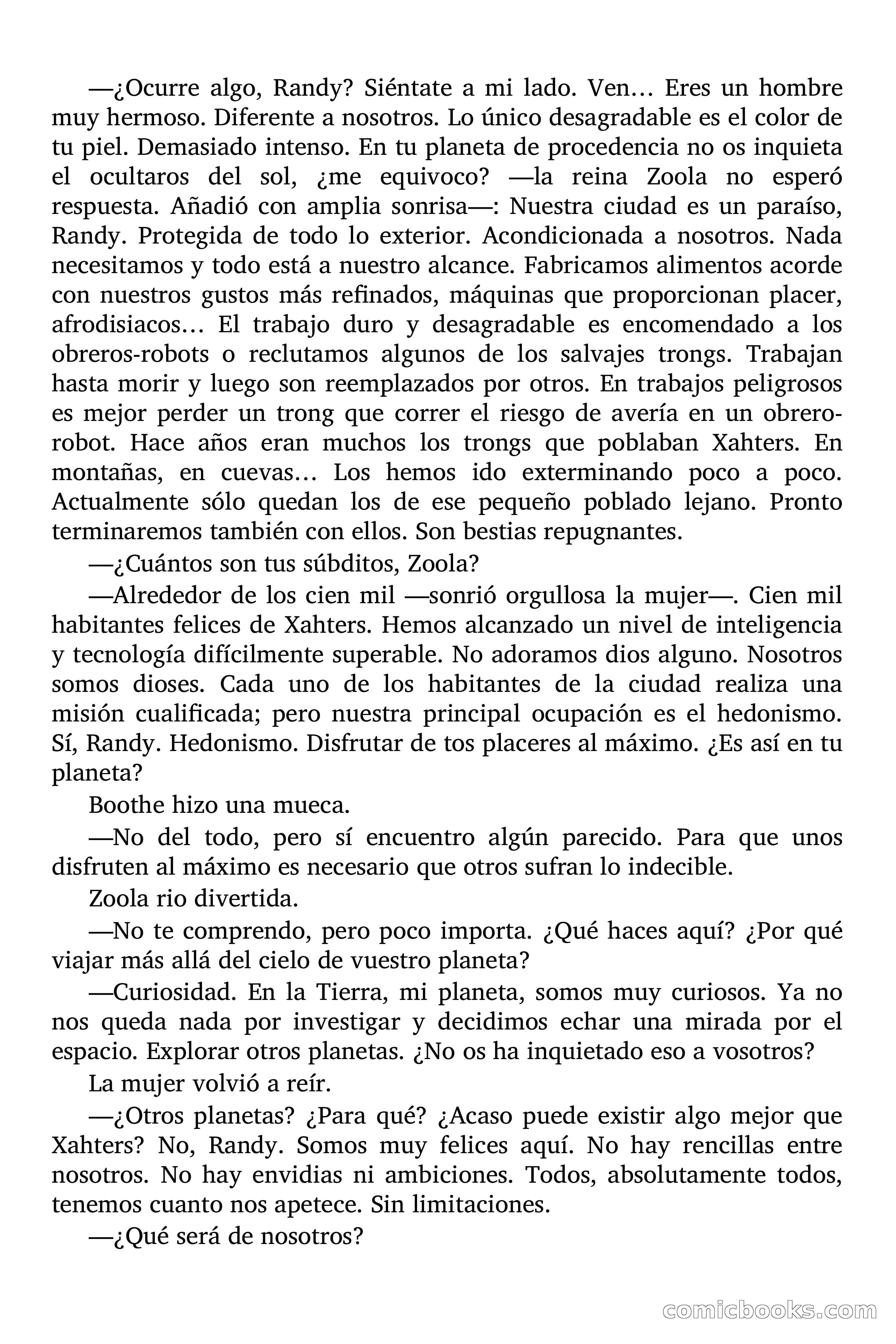 El planeta de «no volverás» — page 57 of 71