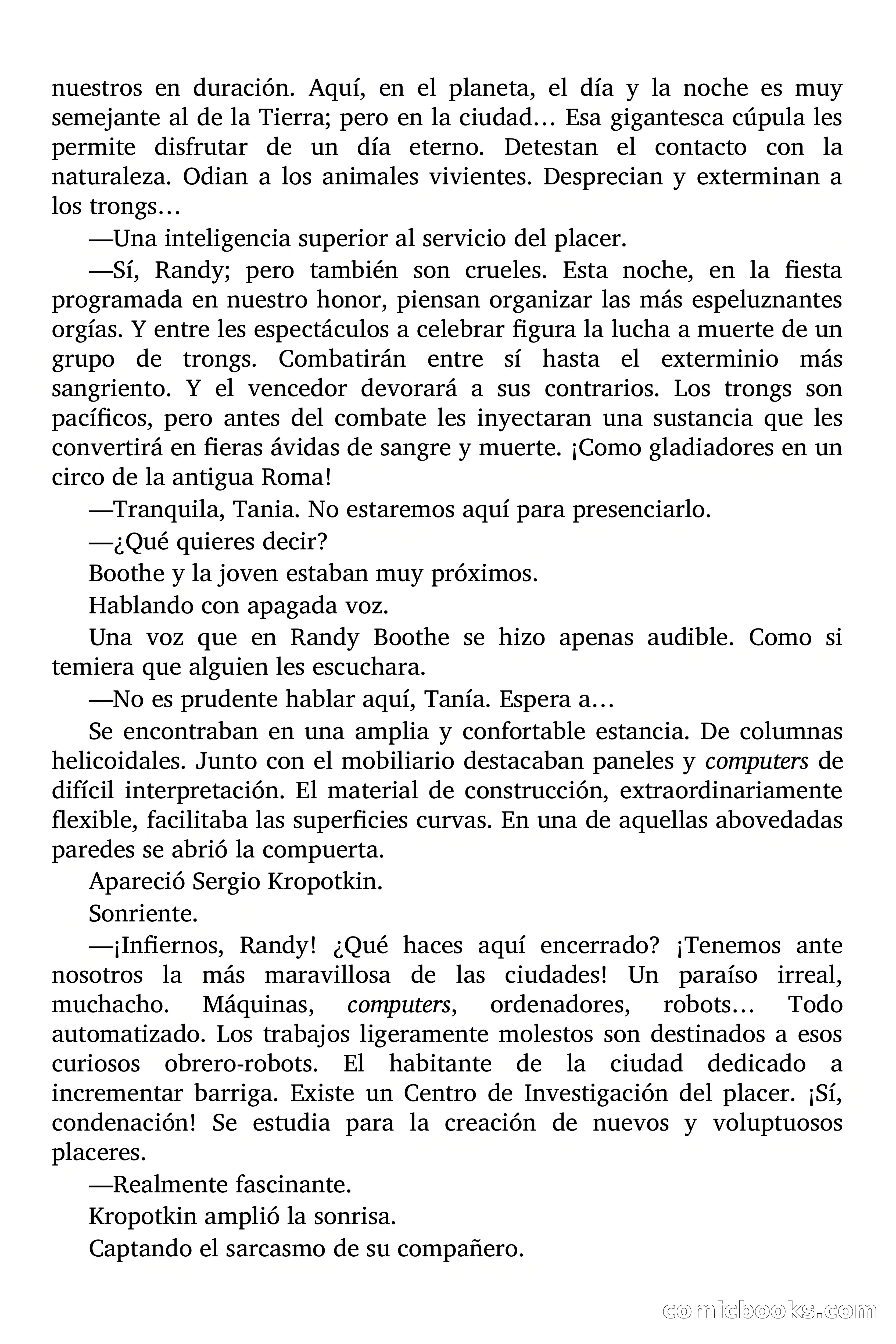 El planeta de «no volverás» — page 60 of 71