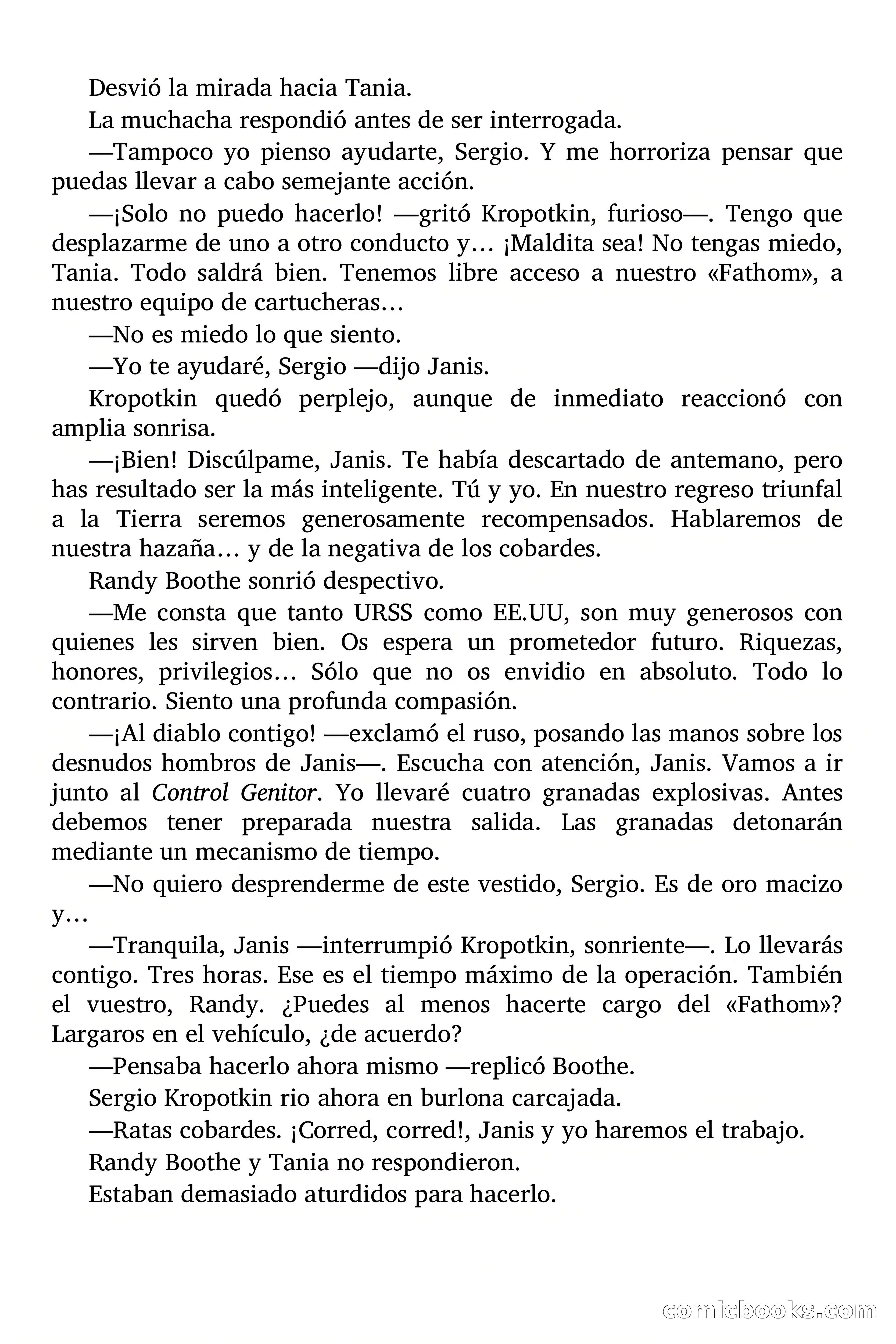 El planeta de «no volverás» — page 64 of 71