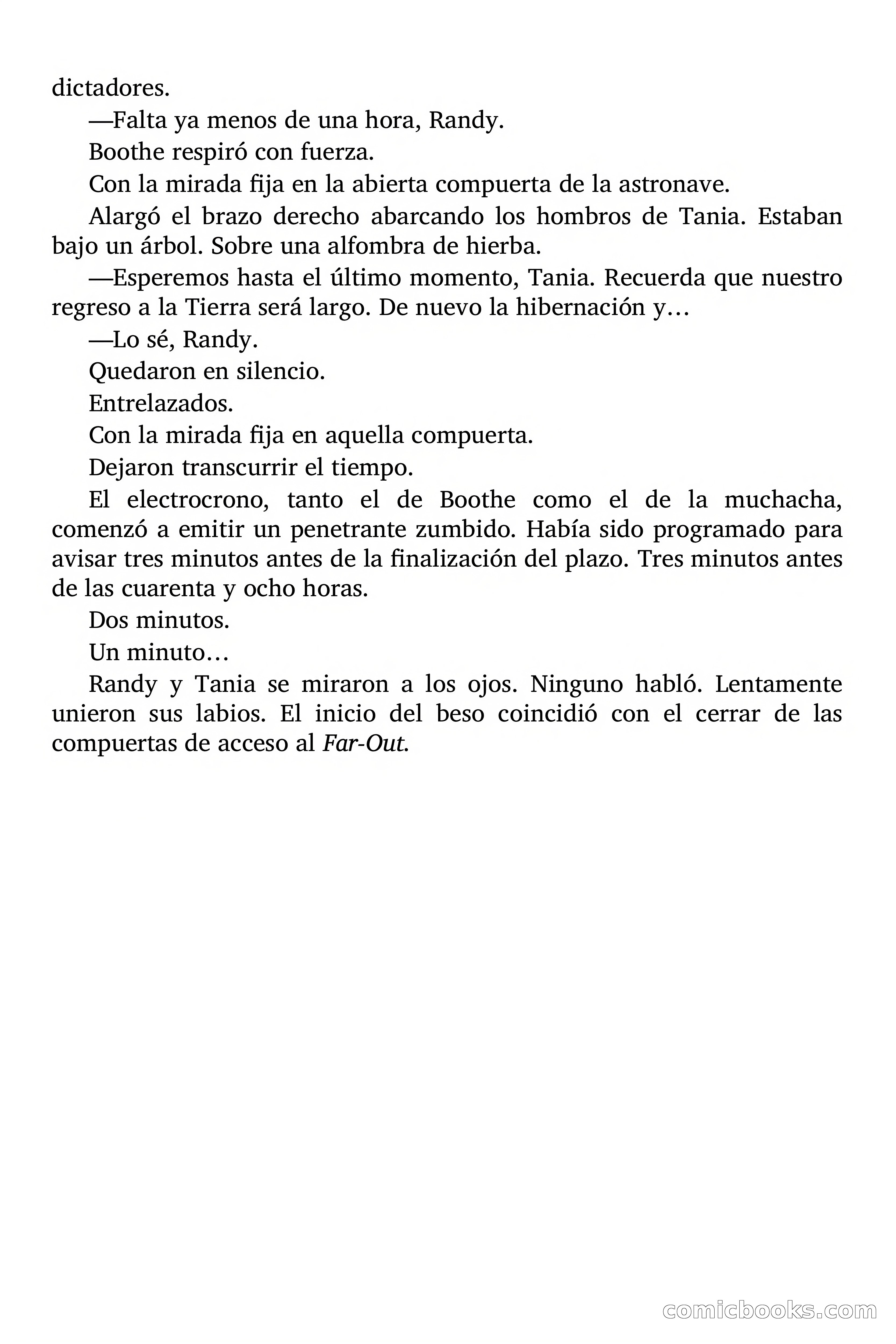 El planeta de «no volverás» — page 68 of 71