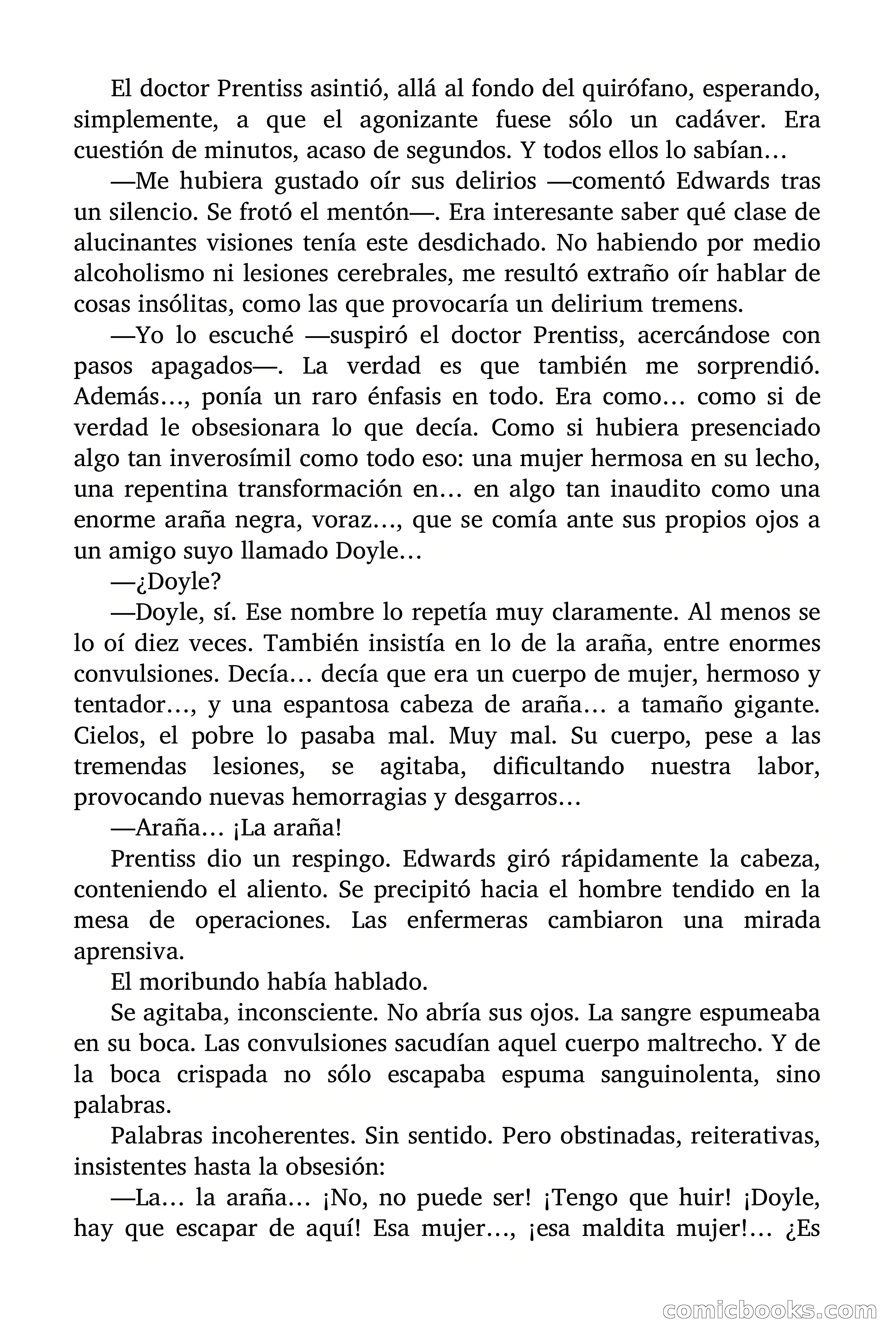 La red de la araña — page 32 of 84