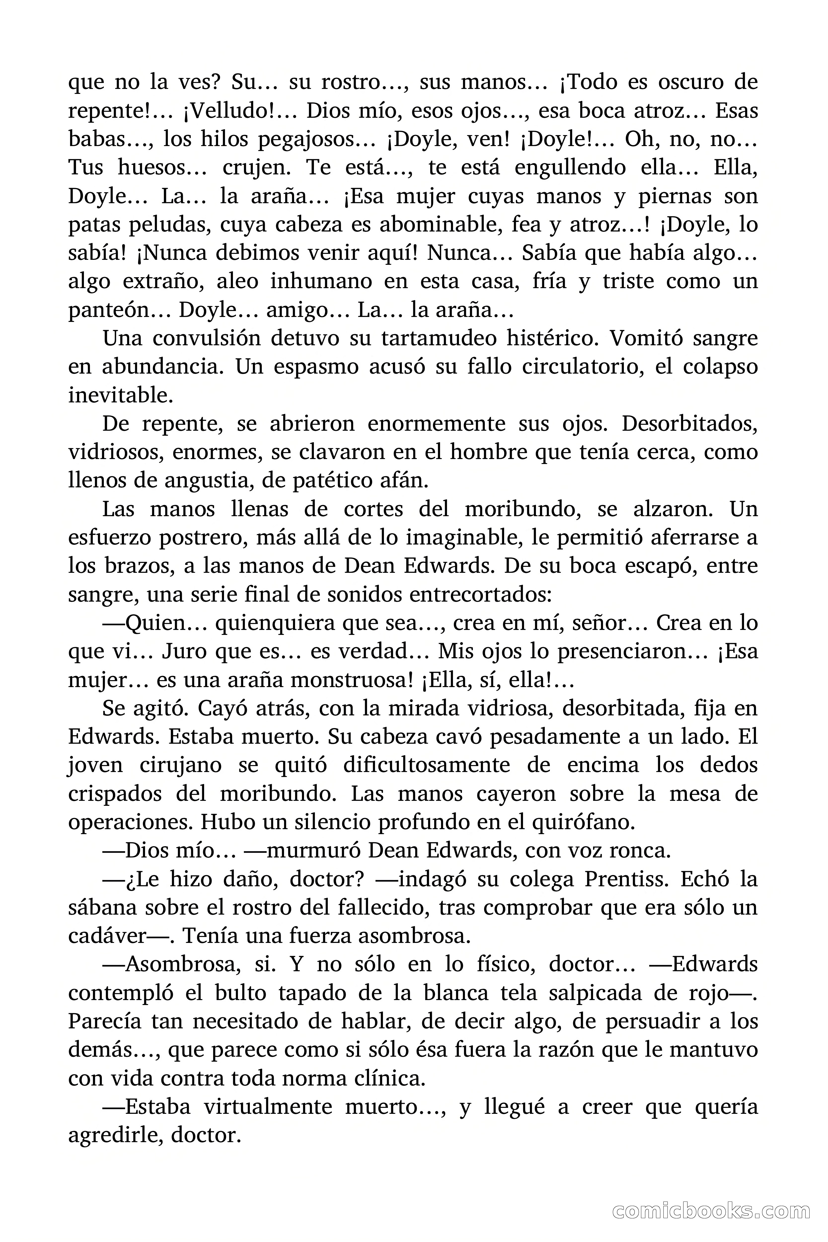 La red de la araña — page 33 of 84