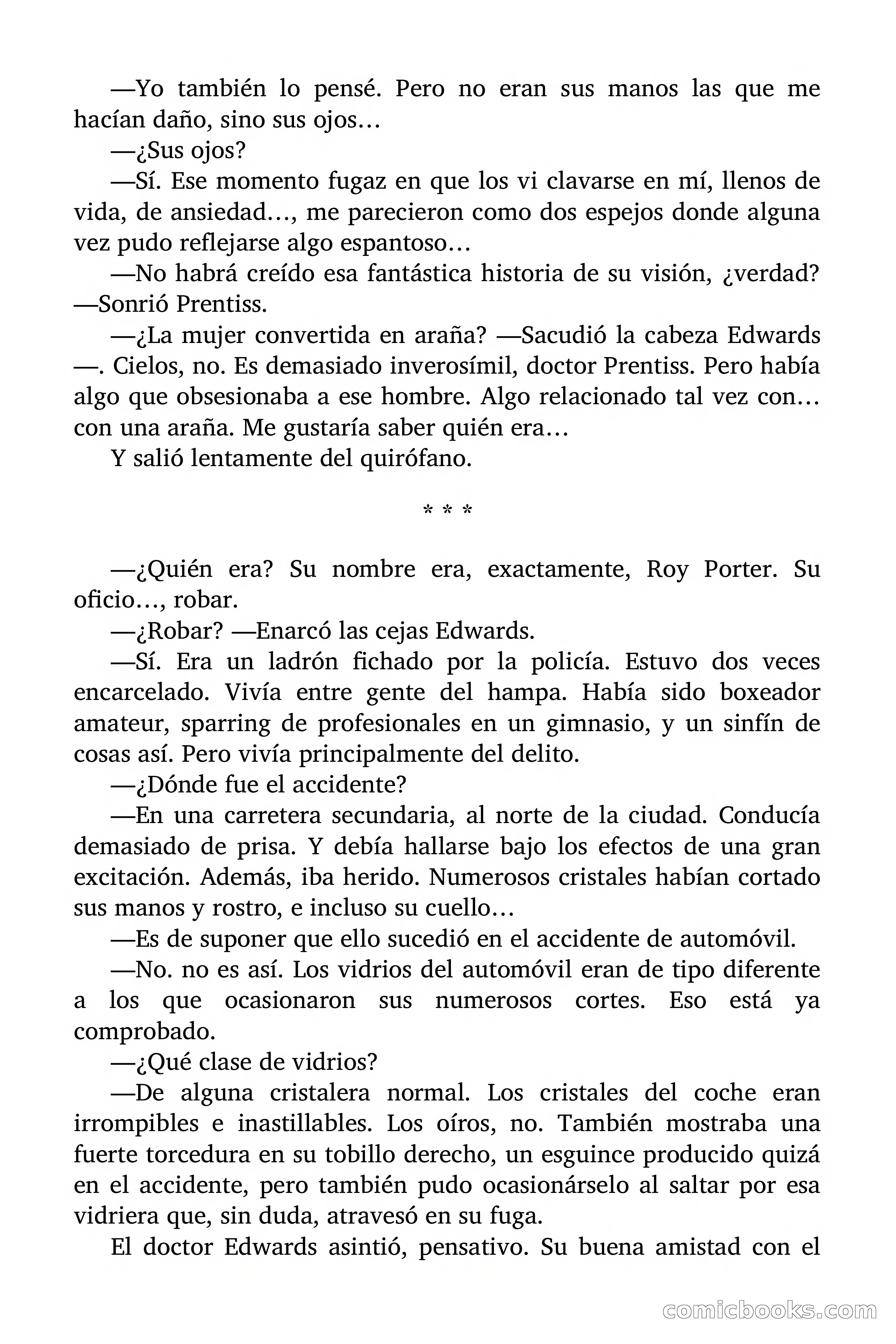 La red de la araña — page 34 of 84