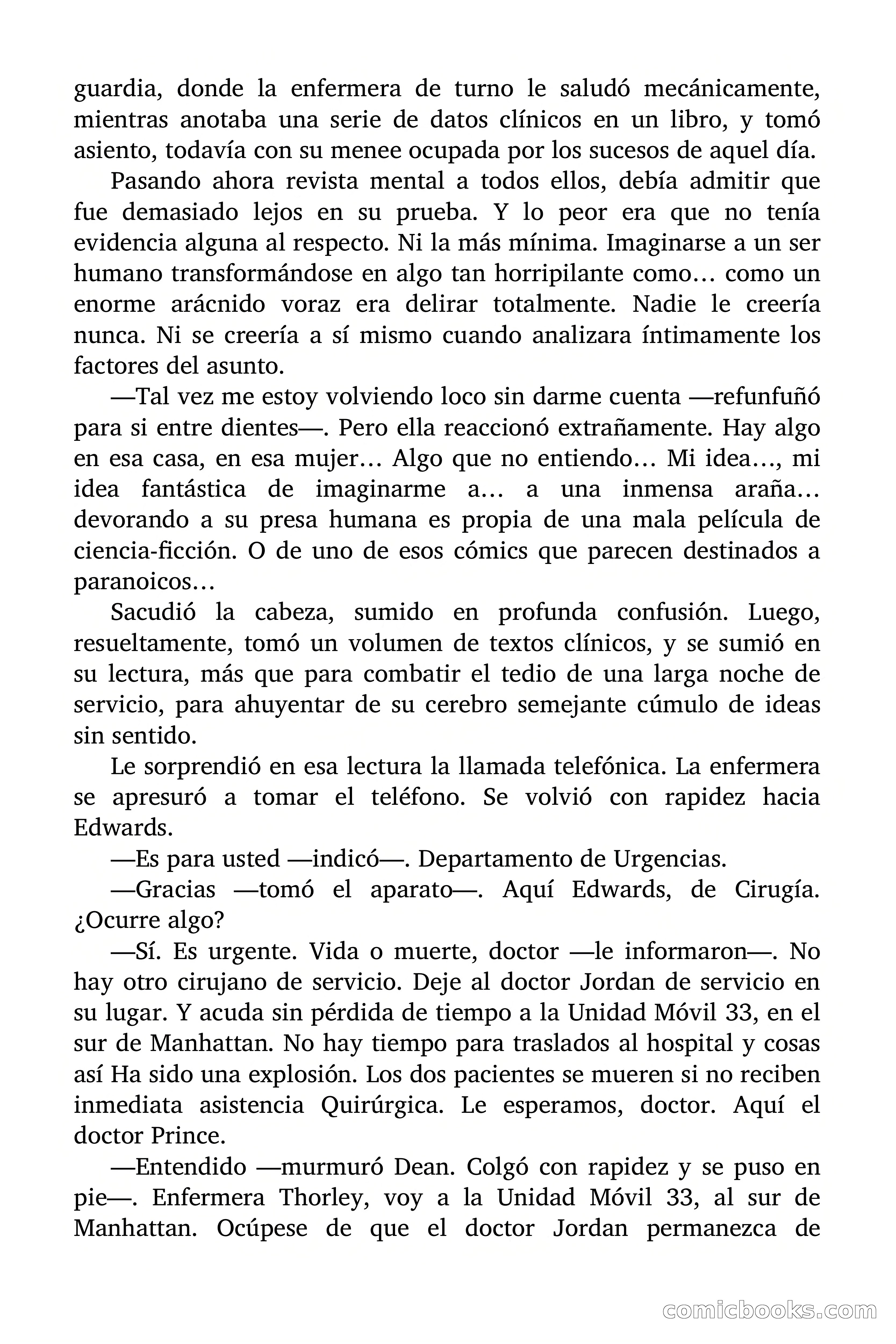 La red de la araña — page 58 of 84