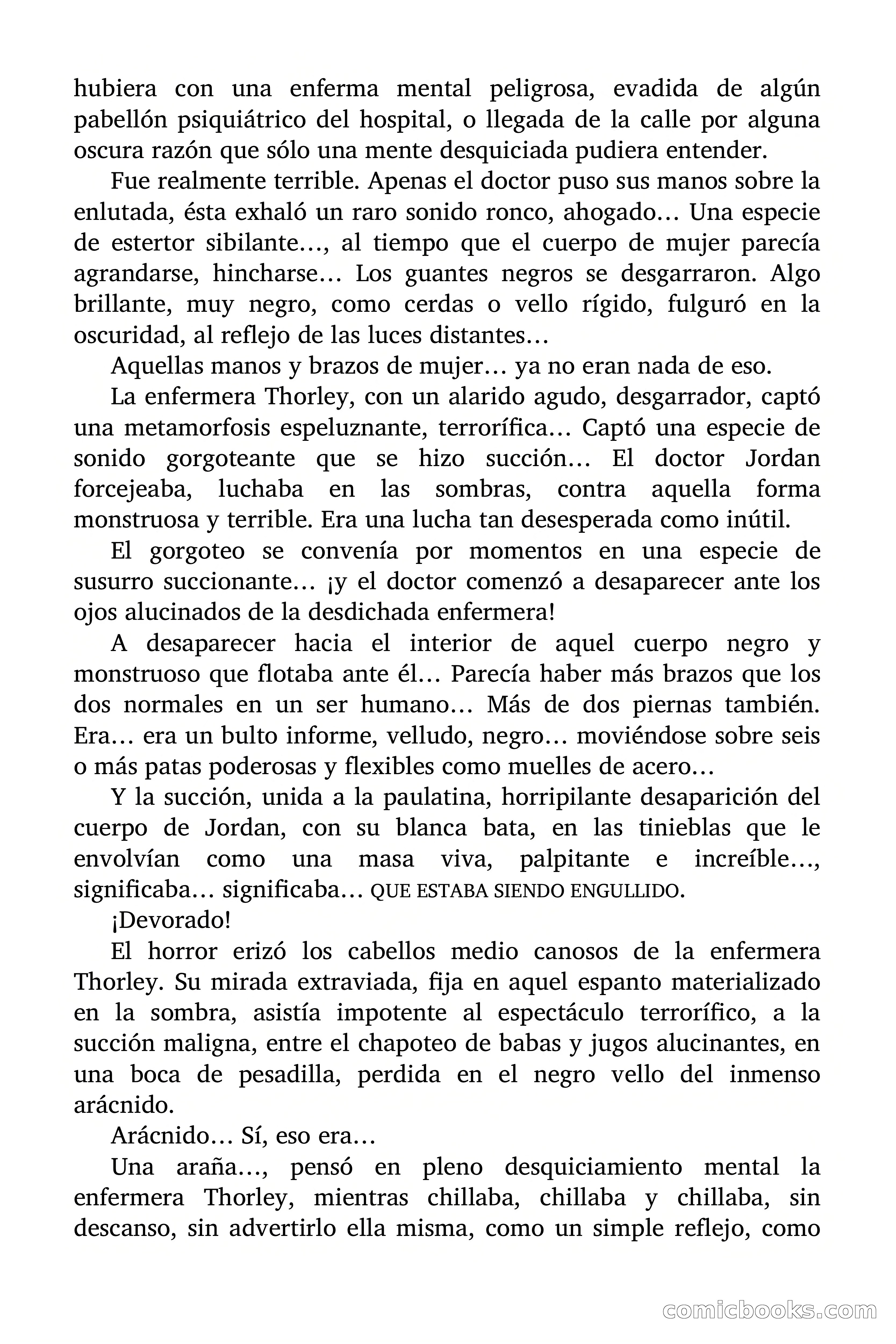 La red de la araña — page 62 of 84