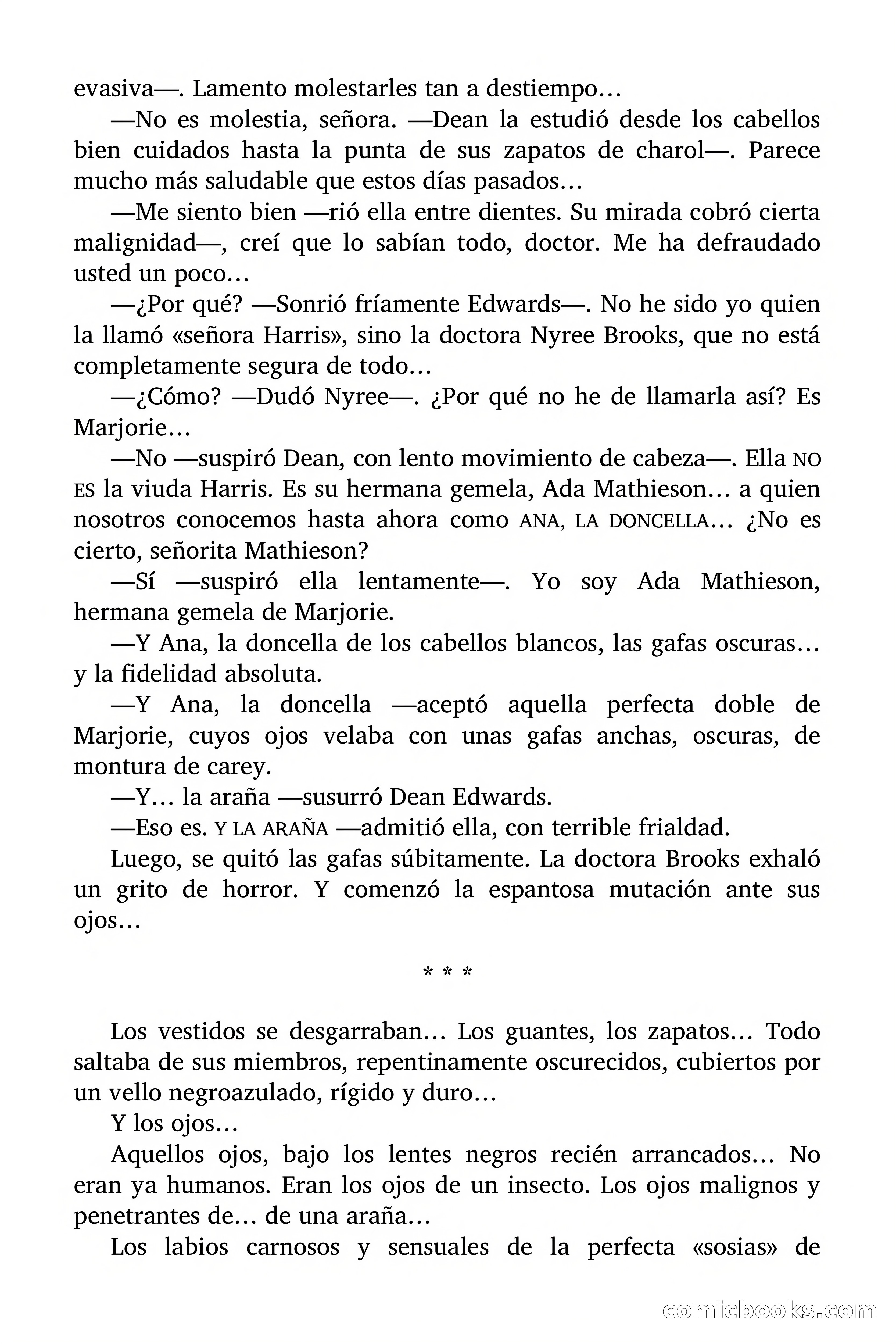 La red de la araña — page 77 of 84