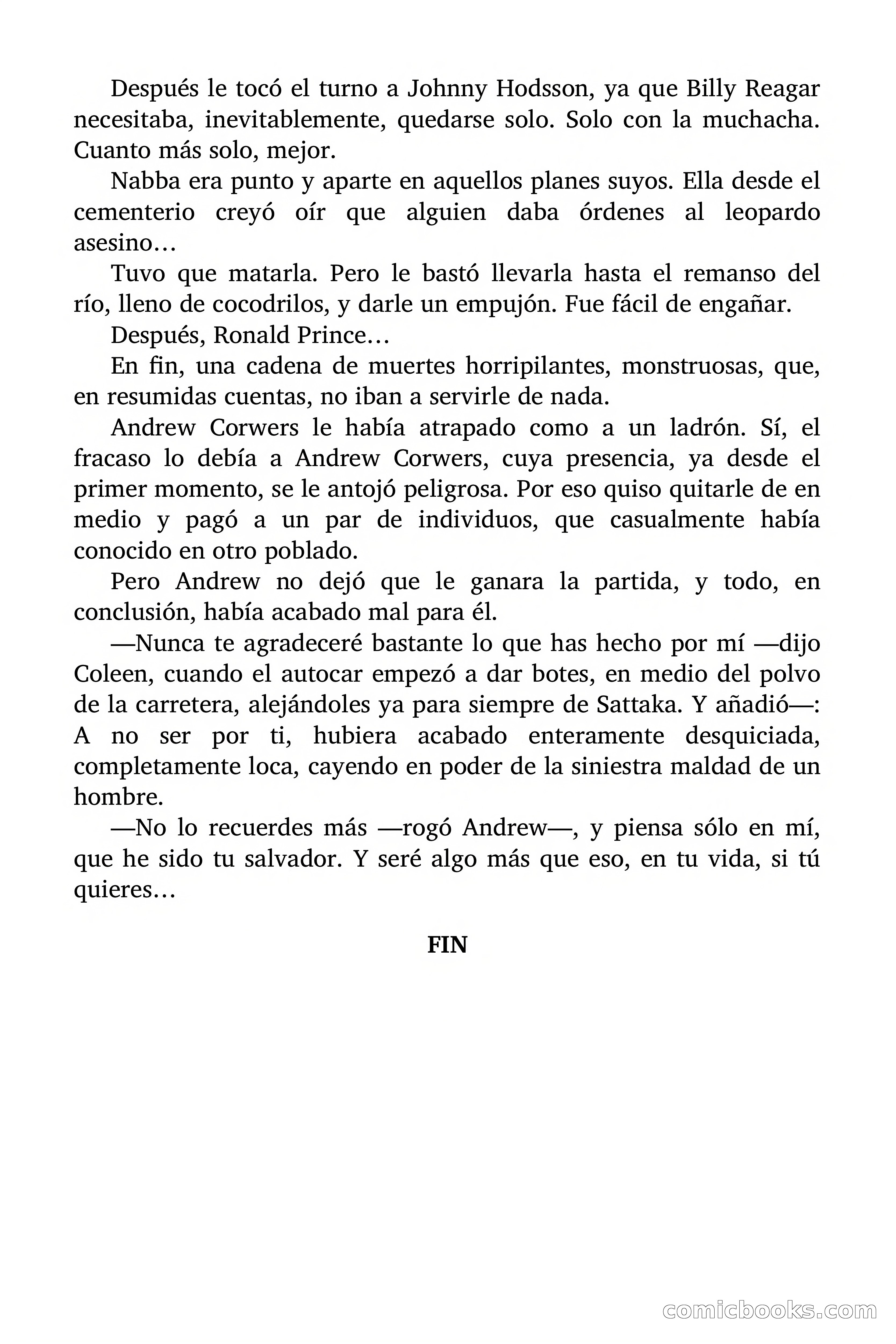 Selección Terror: En el umbral del Averno — page 72 of 73