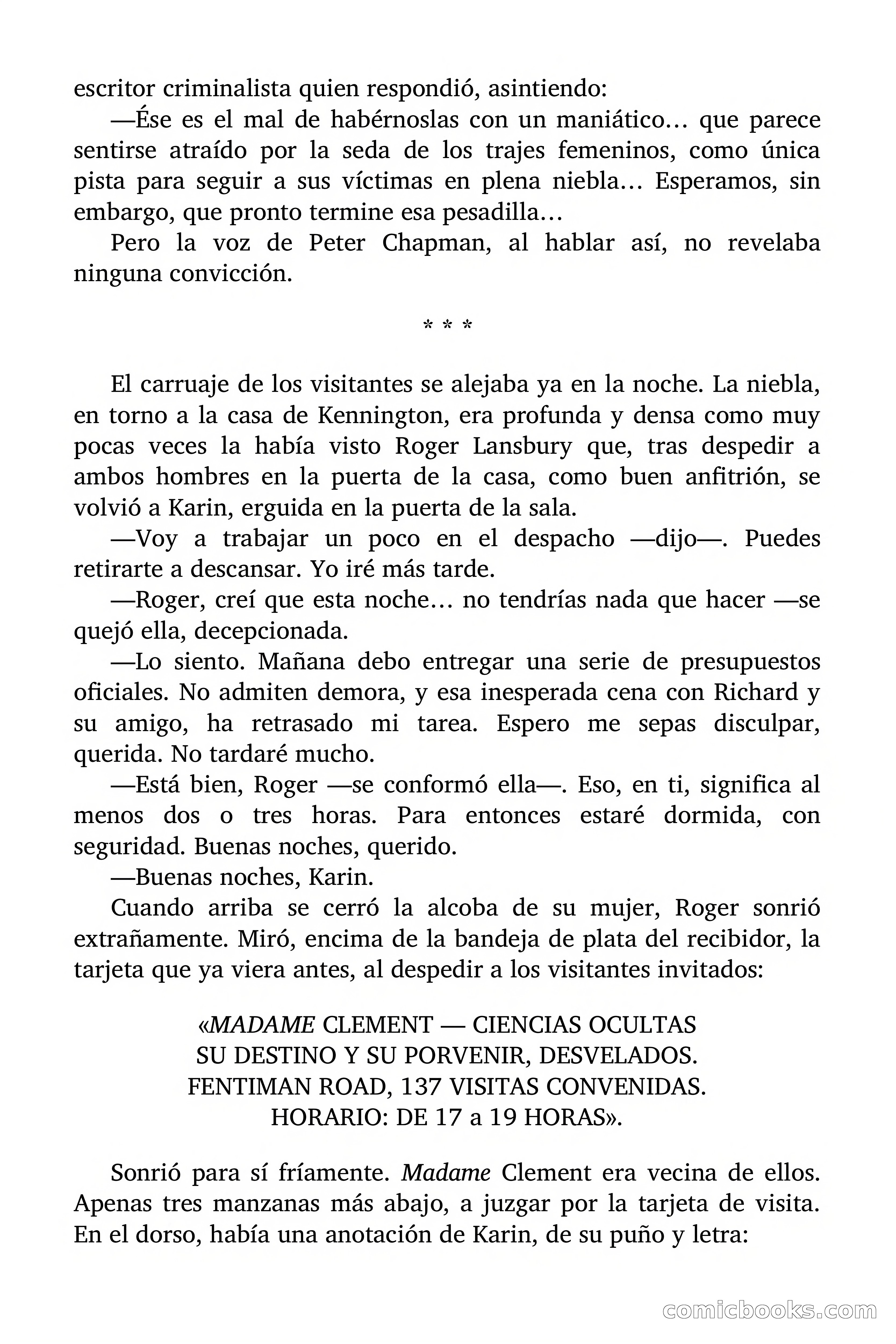 Selección Terror: Seda y niebla para el asesino — page 31 of 84