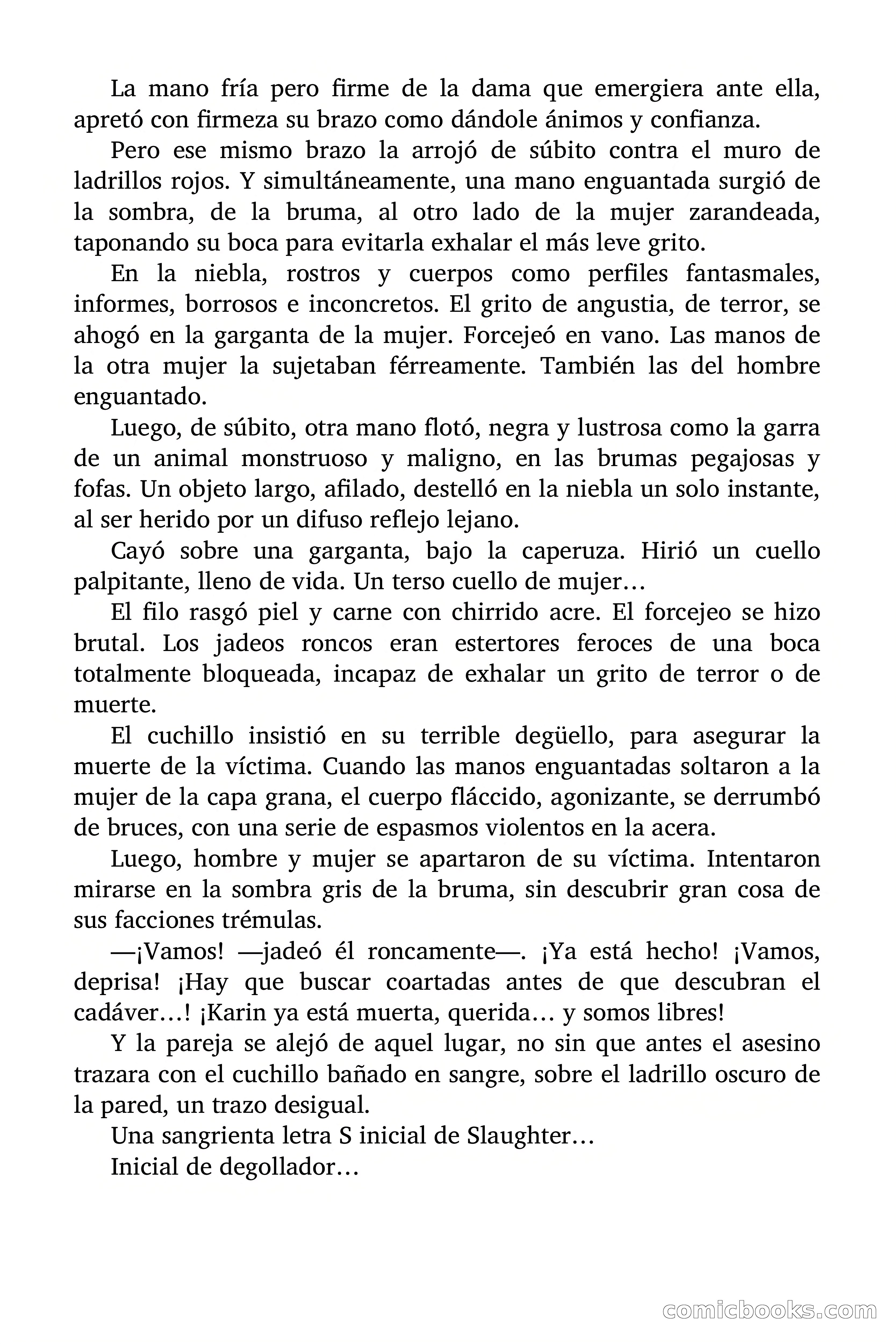 Selección Terror: Seda y niebla para el asesino — page 55 of 84