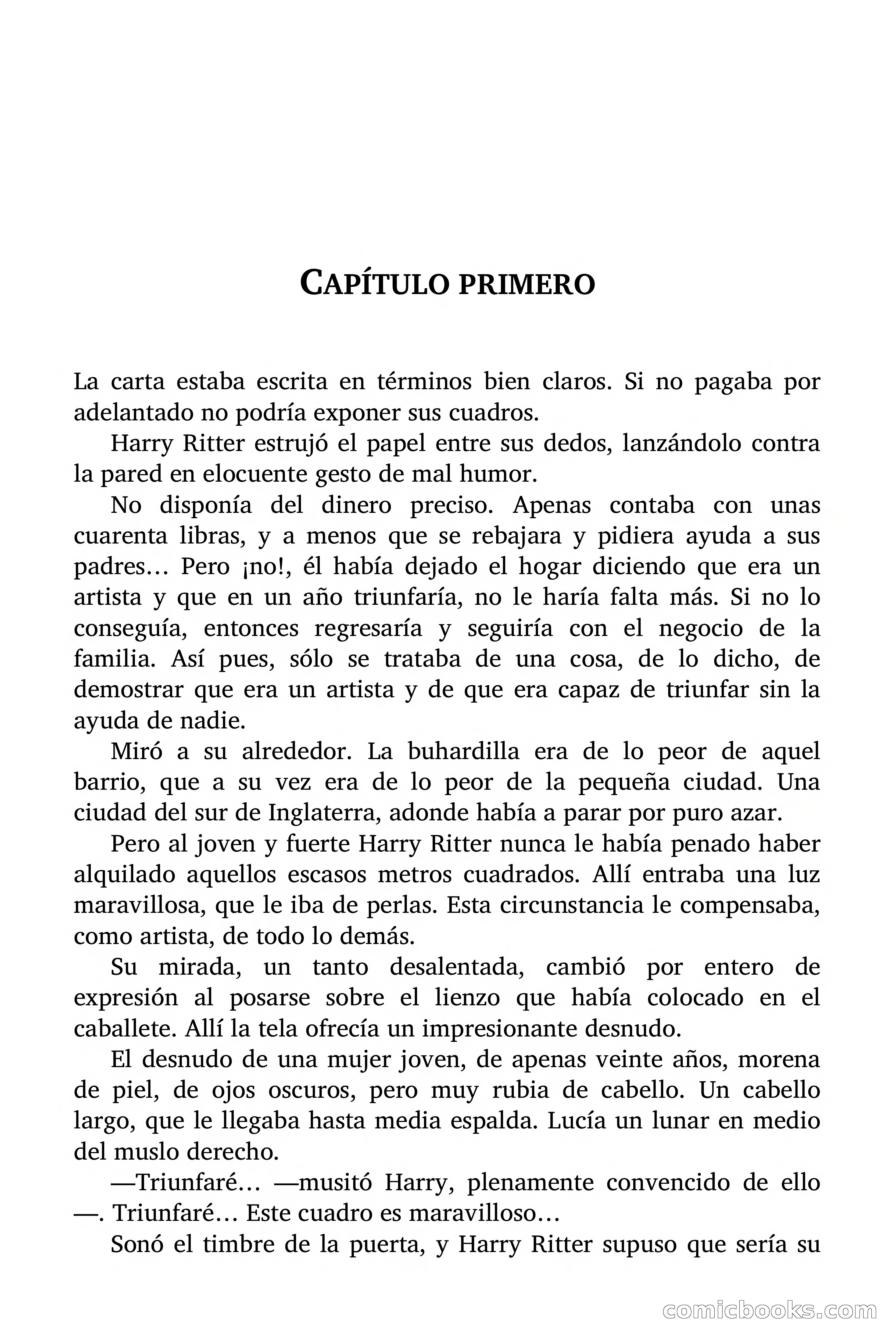 La sombra enlutada (The Mourning Shadow) — page 6 of 78