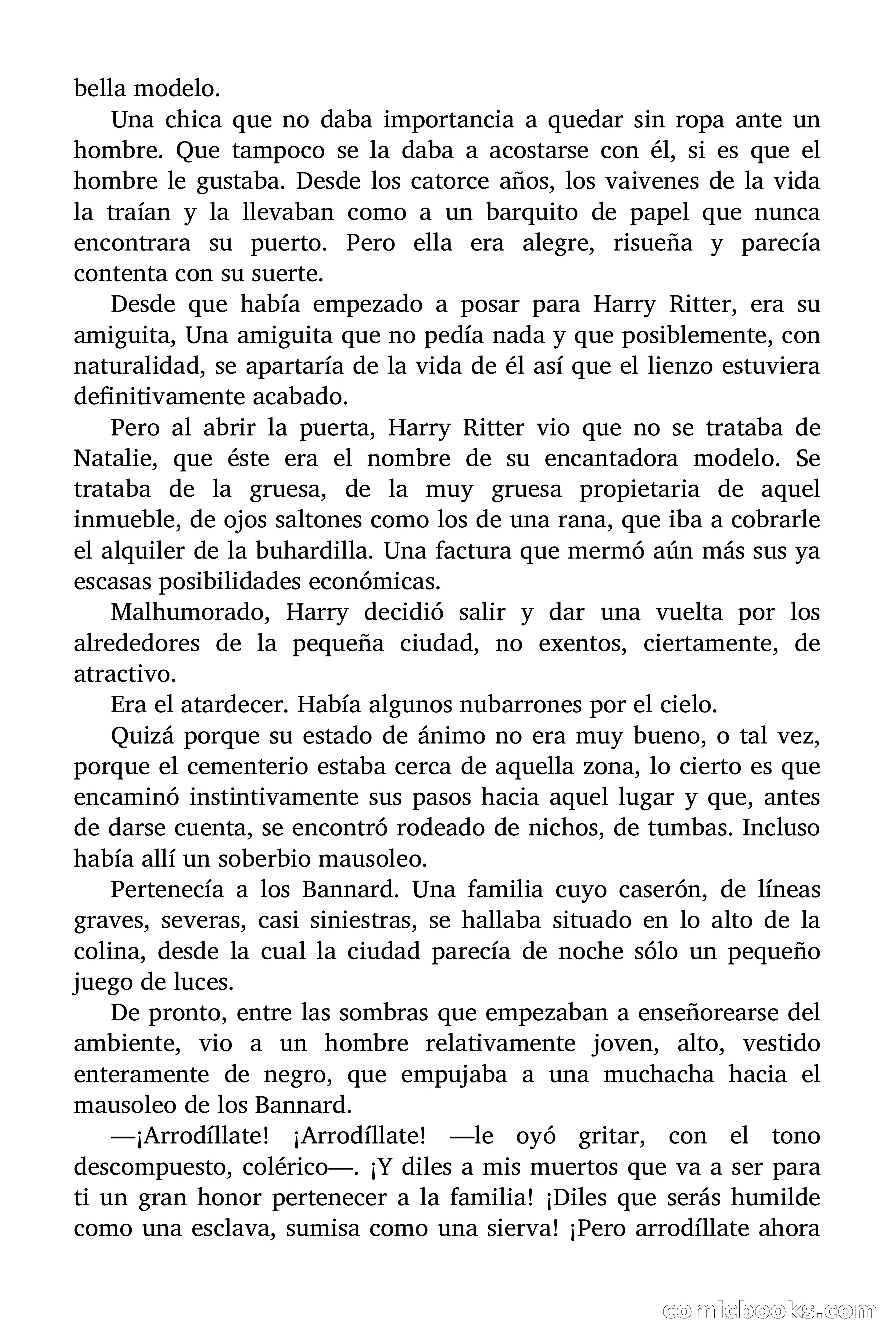 La sombra enlutada (The Mourning Shadow) — page 7 of 78